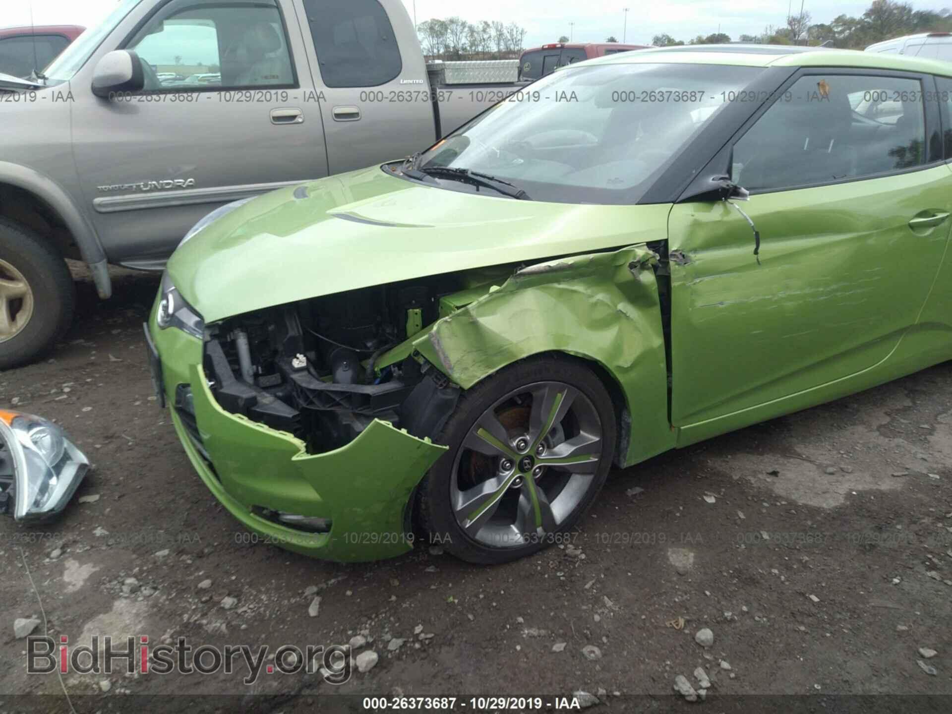 2012 HYUNDAI VELOSTER - VIN: KMHTC6AD8CU028064 - Фото 6