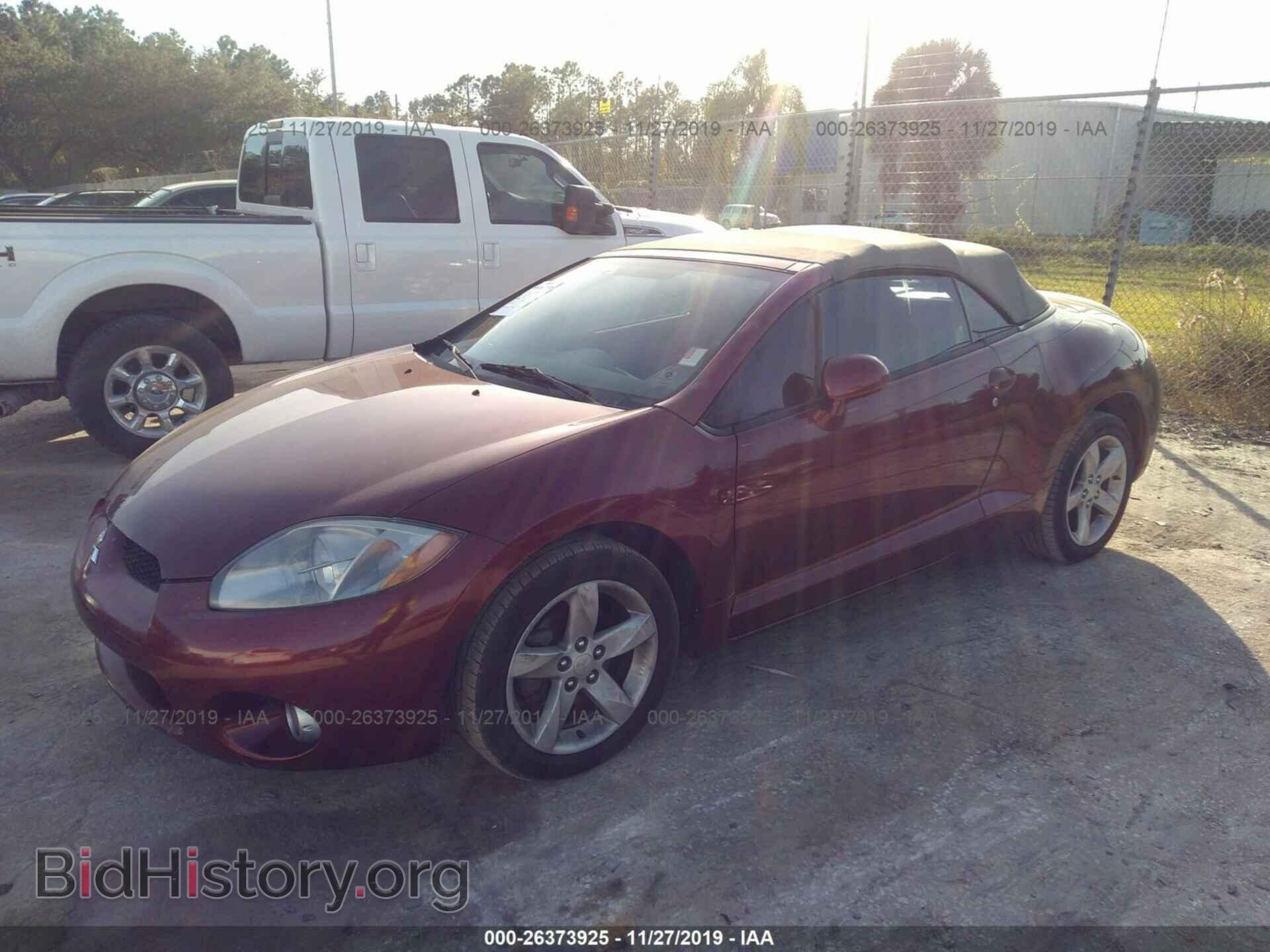 2007 MITSUBISHI ECLIPSE - VIN: 4A3AL25F57E058491 - Photo 2