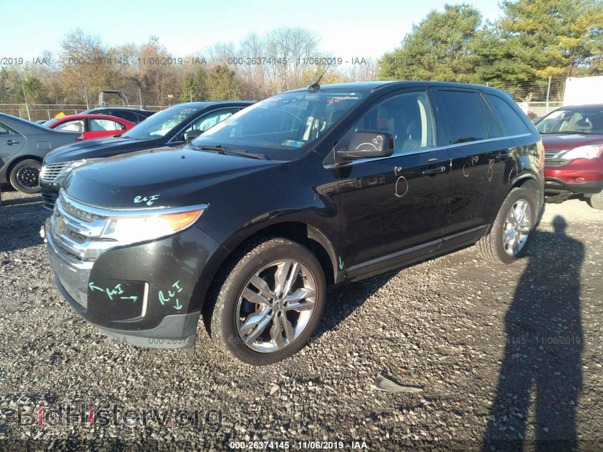 2011 FORD EDGE - VIN: 2FMDK3KC0BBA51564 - Фото 2
