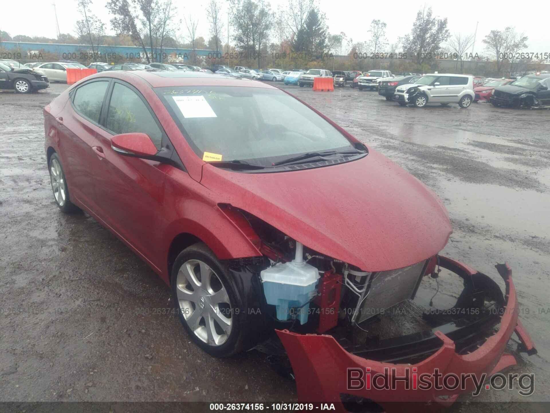 Photo KMHDH4AE4BU172518 - HYUNDAI ELANTRA 2011