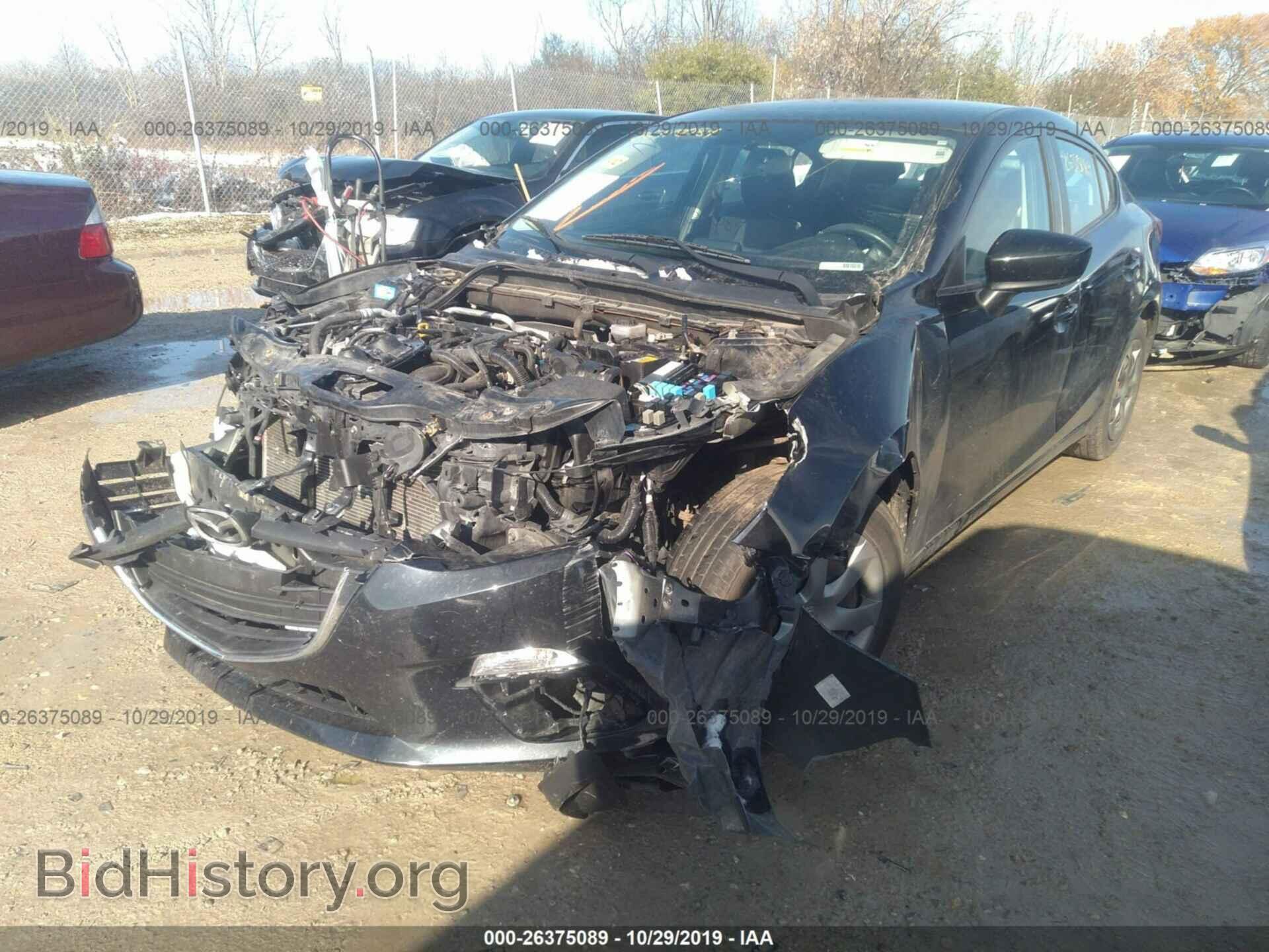 2014 MAZDA 3 - VIN: JM1BM1U77E1125637 - Фото 2