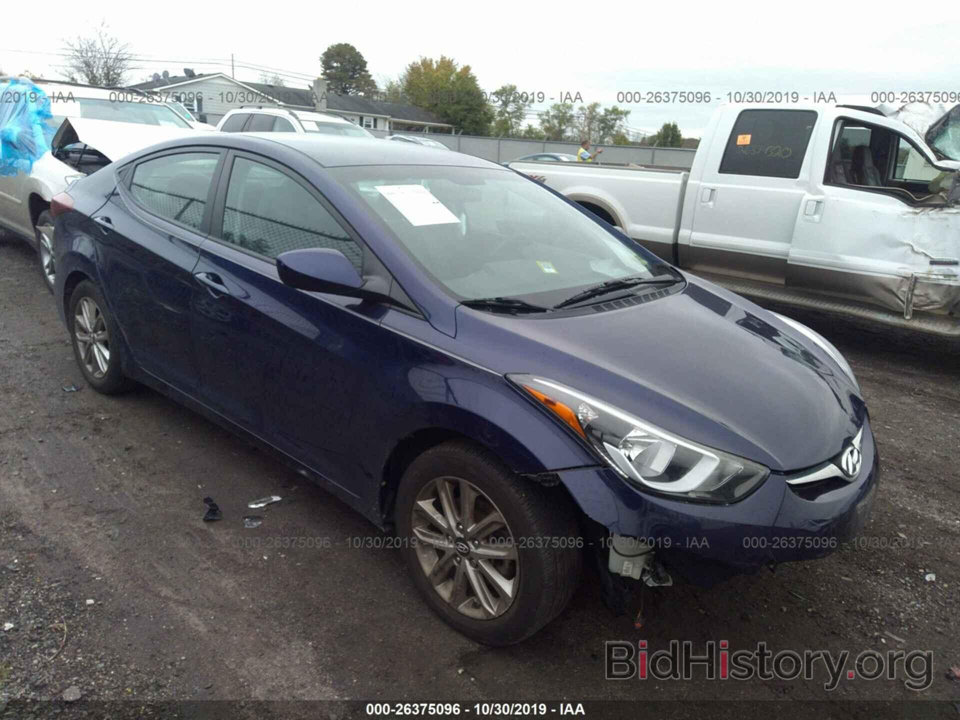 Photo 5NPDH4AEXEH508868 - HYUNDAI ELANTRA 2014