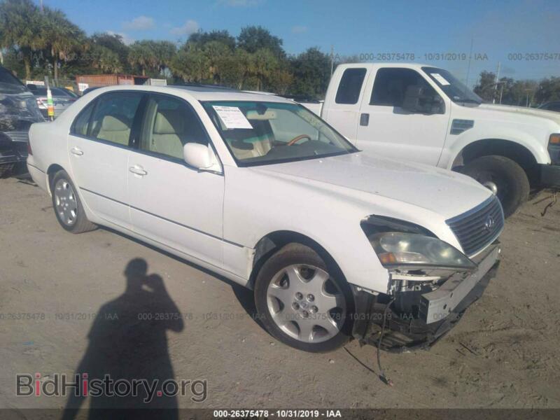 2003 Lexus LS 430 (VIN JTHBN30F930114839) — photo 1 of 11, IAAI, damage: front end