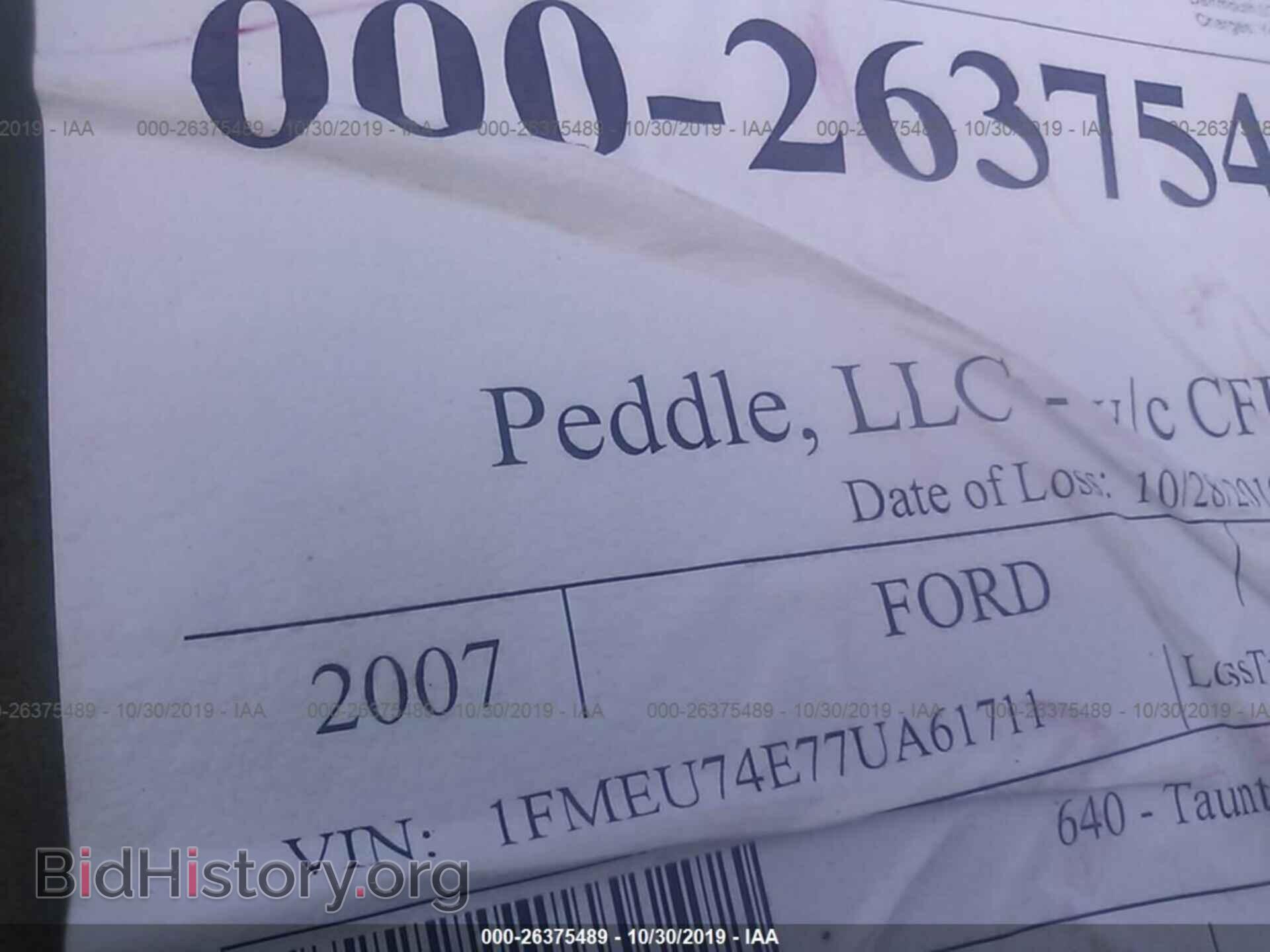 2007 FORD EXPLORER - VIN: 1FMEU74E77UA61711 - Photo 9
