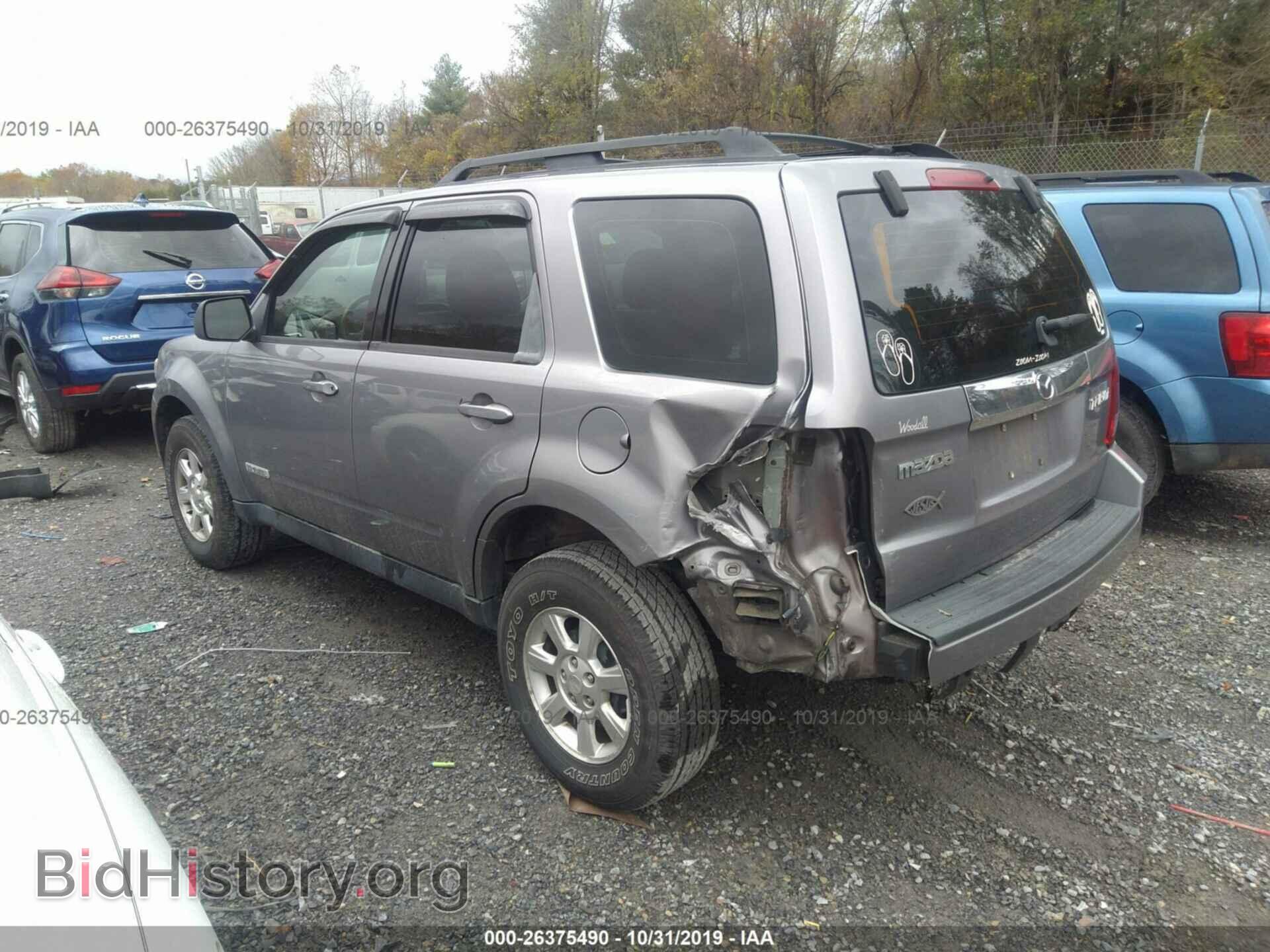 2008 MAZDA TRIBUTE - VIN: 4F2CZ02Z78KM30252 - Фото 3