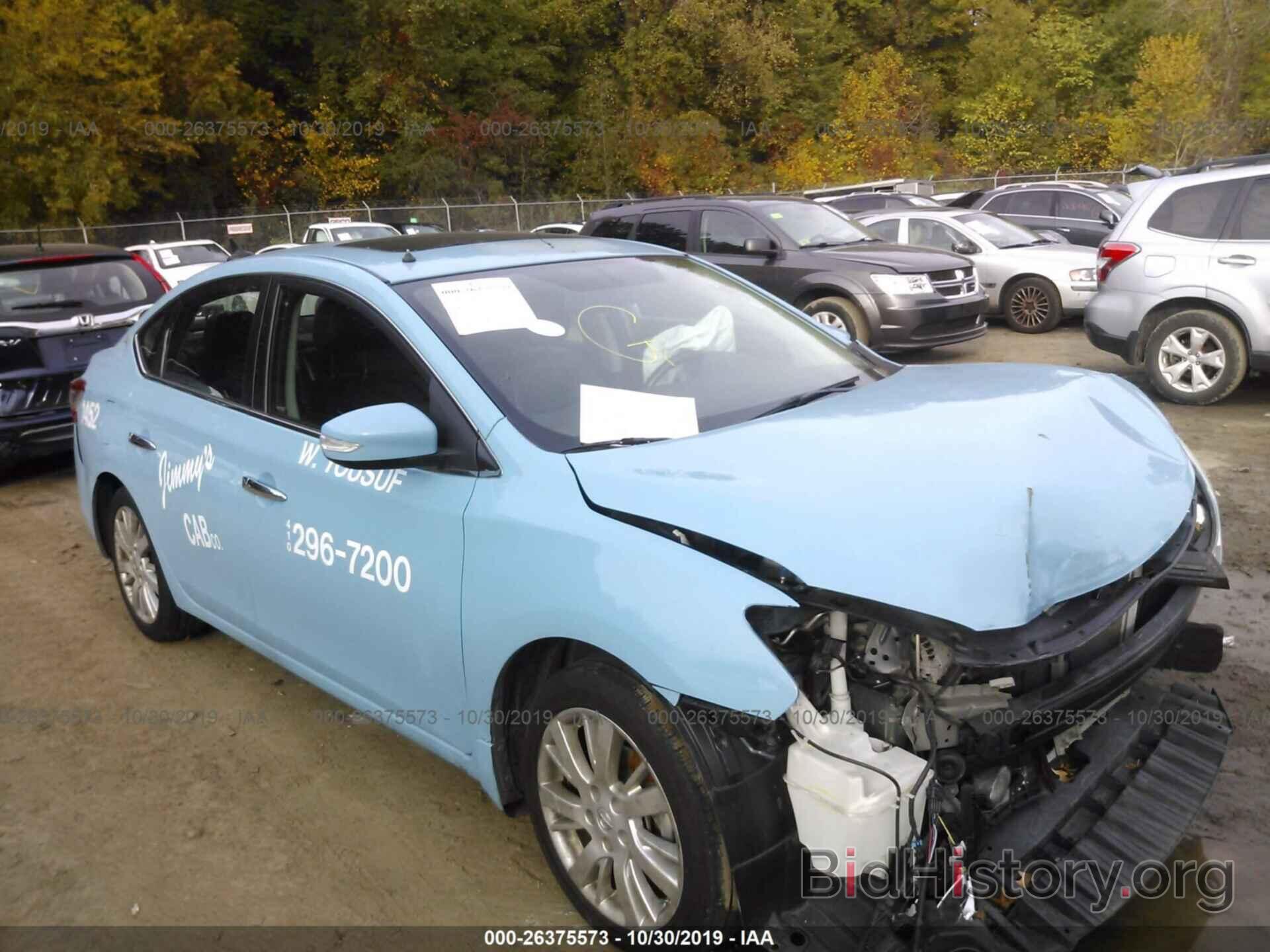 Photo 3N1AB7AP3EY246463 - NISSAN SENTRA 2014