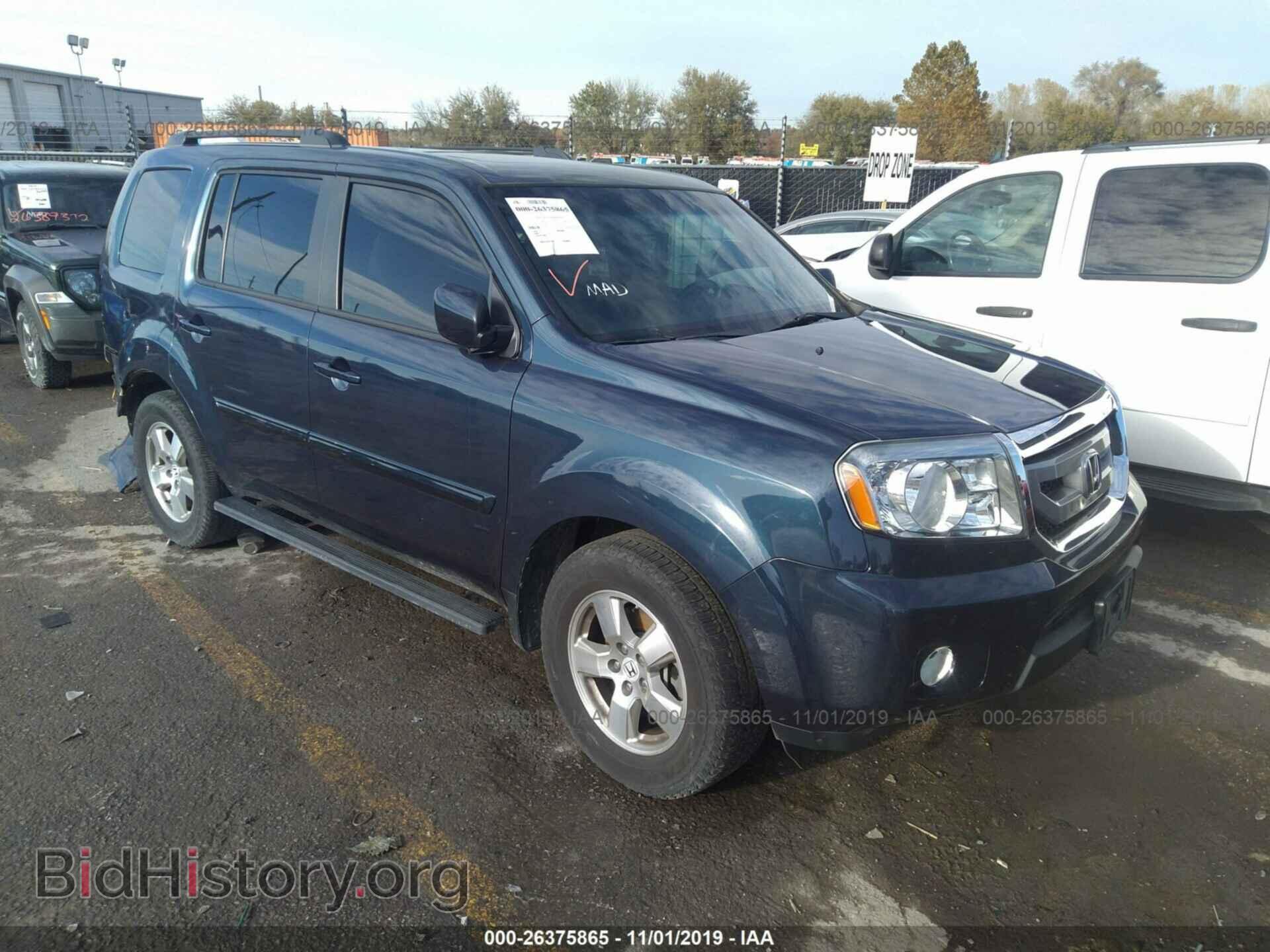 Фотография 5FNYF4H56BB079669 - HONDA PILOT 2011