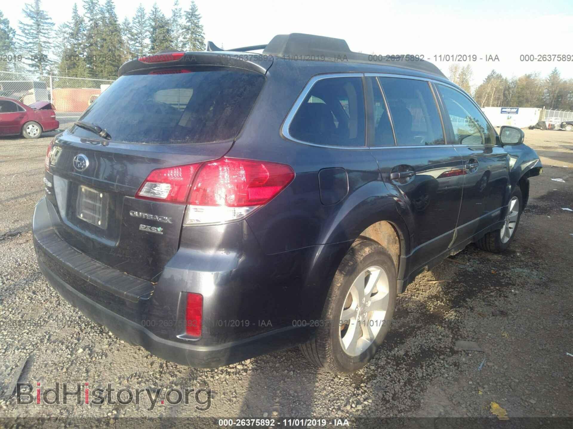 2014 SUBARU OUTBACK - VIN: 4S4BRBCC2E1207793 - Фото 4