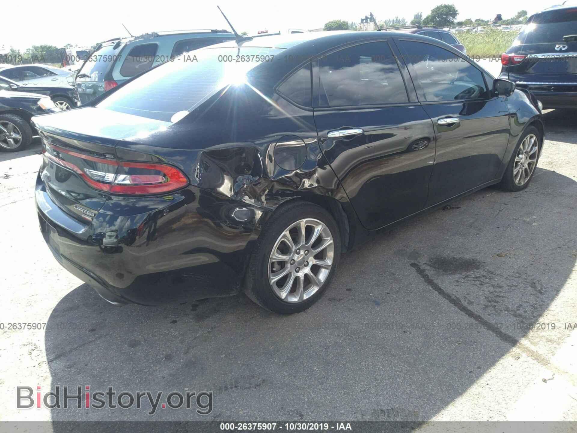 2013 DODGE DART - VIN: 1C3CDFCHXDD327305 - Фото 4