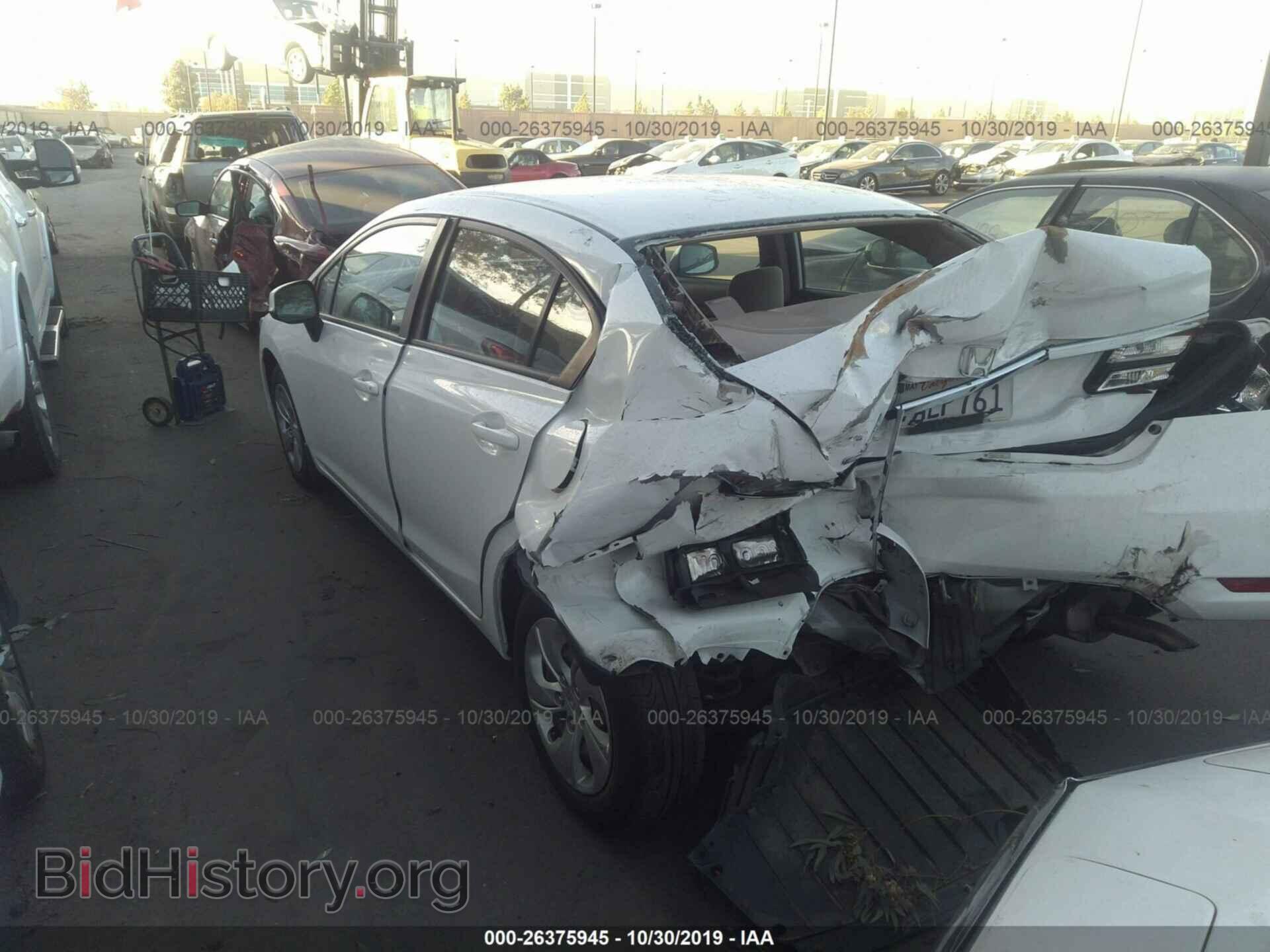 2013 HONDA CIVIC - VIN: 19XFB2F53DE228686 - Фото 3