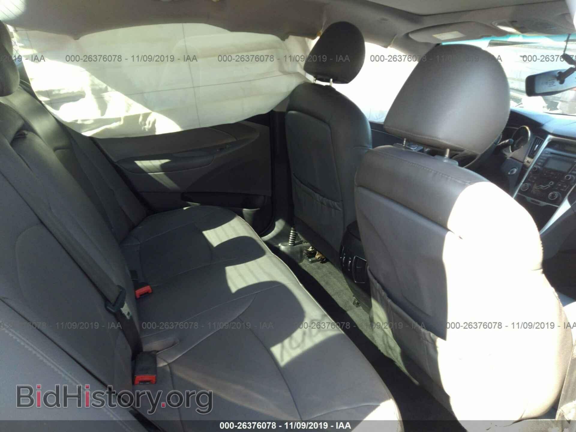 2012 HYUNDAI SONATA - VIN: 5NPEC4AC3CH348914 - Фото 8