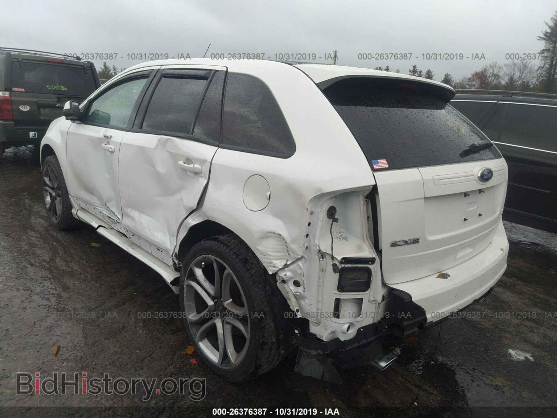 2013 FORD EDGE - VIN: 2FMDK4AK6DBC76170 - Фото 3