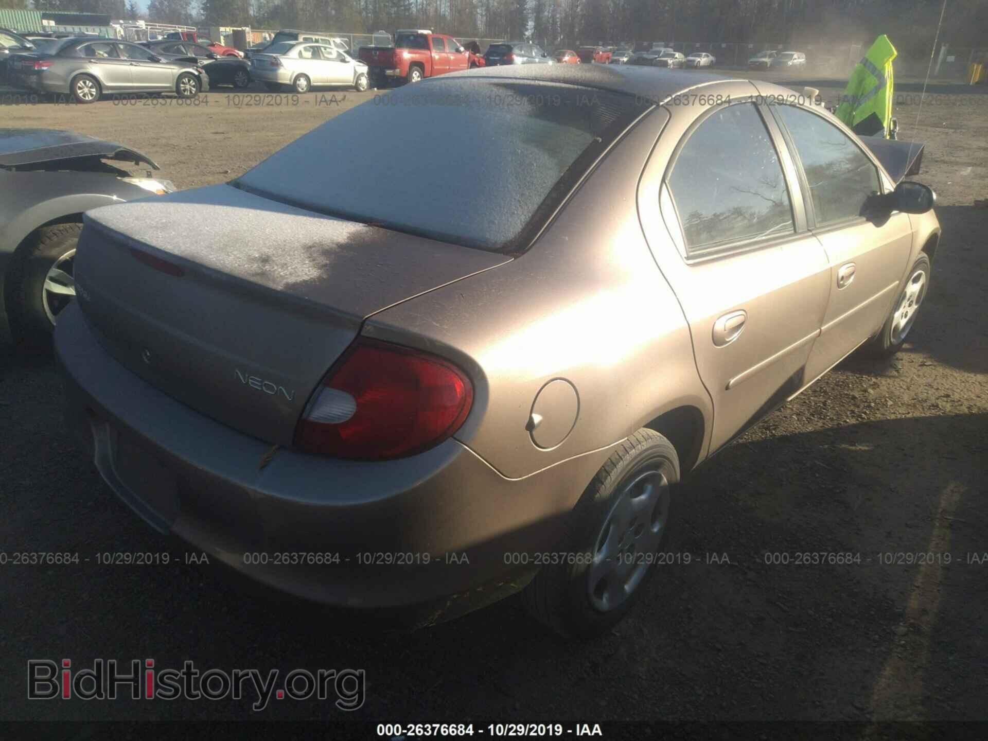 2002 DODGE NEON - VIN: 1B3ES26C32D581925 - Фото 4