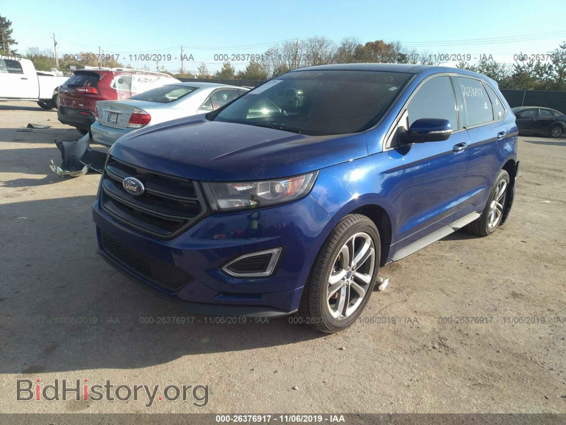 2015 FORD EDGE - VIN: 2FMTK4APXFBB30459 - Фото 2