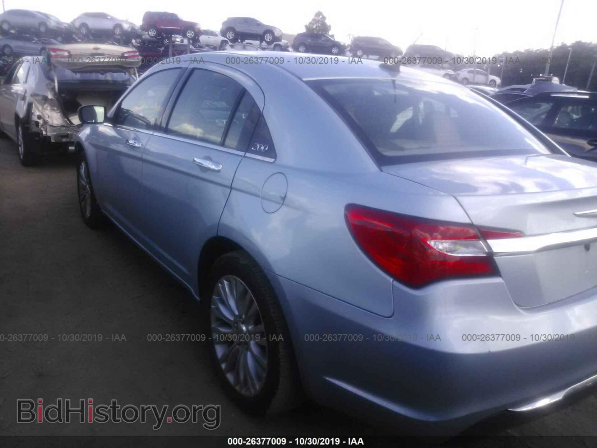 2012 CHRYSLER 200 - VIN: 1C3CCBCBXCN181407 - Фото 3