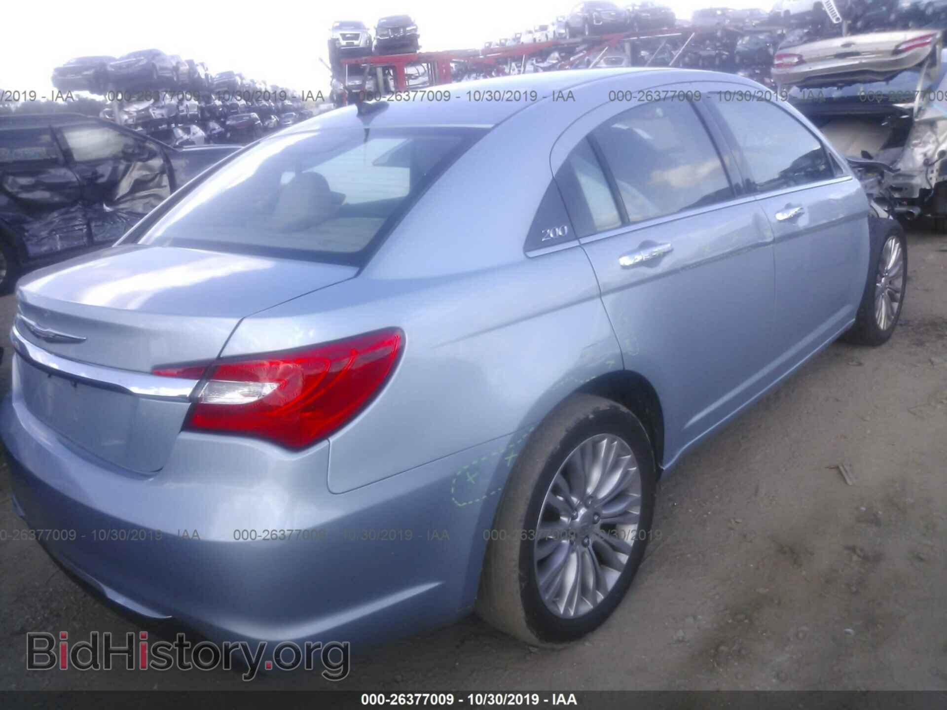 2012 CHRYSLER 200 - VIN: 1C3CCBCBXCN181407 - Фото 4