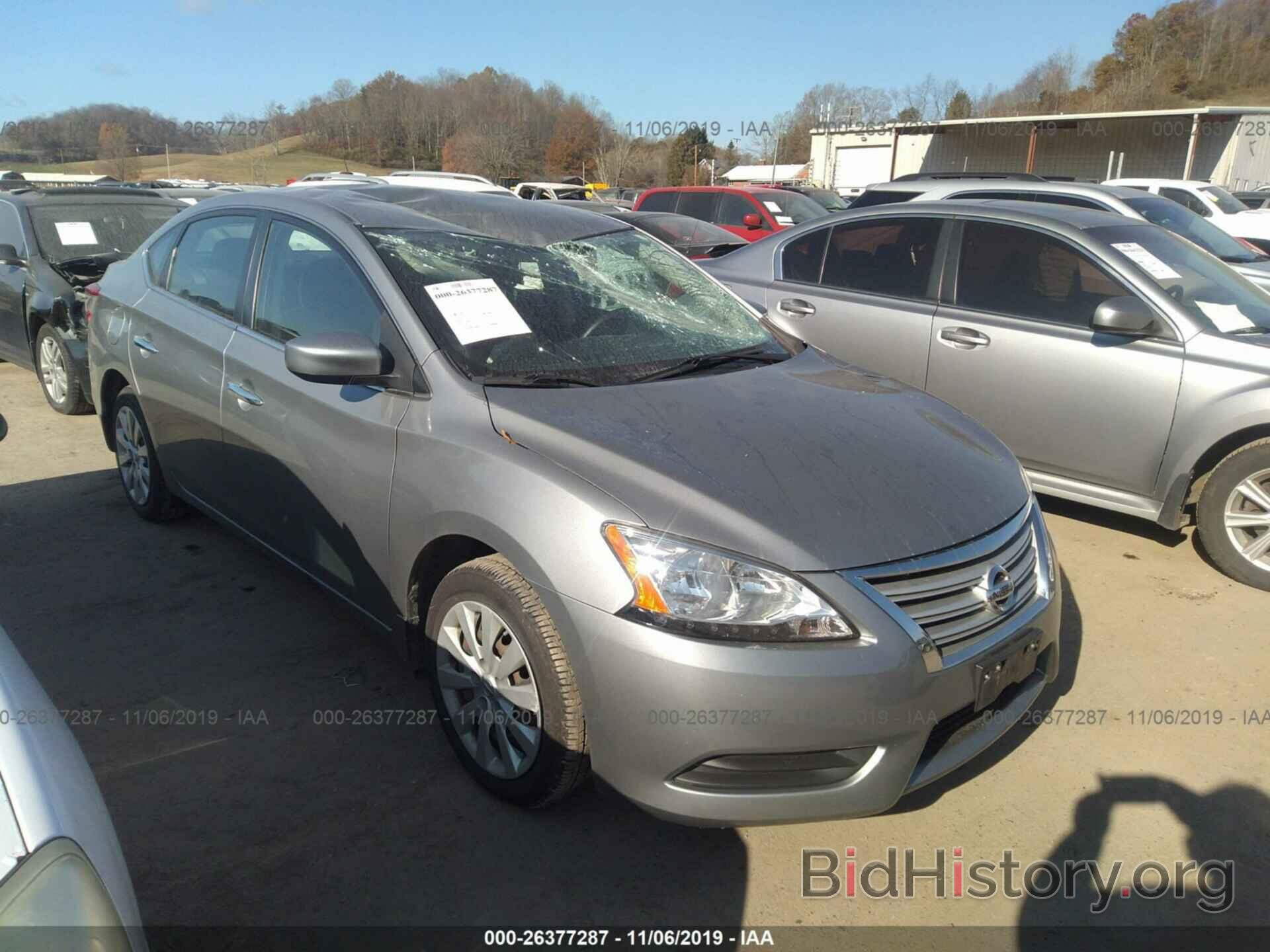 Photo 3N1AB7AP2EY253257 - NISSAN SENTRA 2014