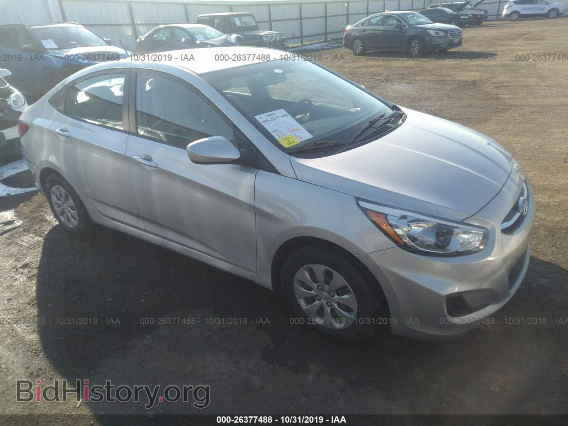 Фотография KMHCT4AEXGU981135 - HYUNDAI ACCENT 2016