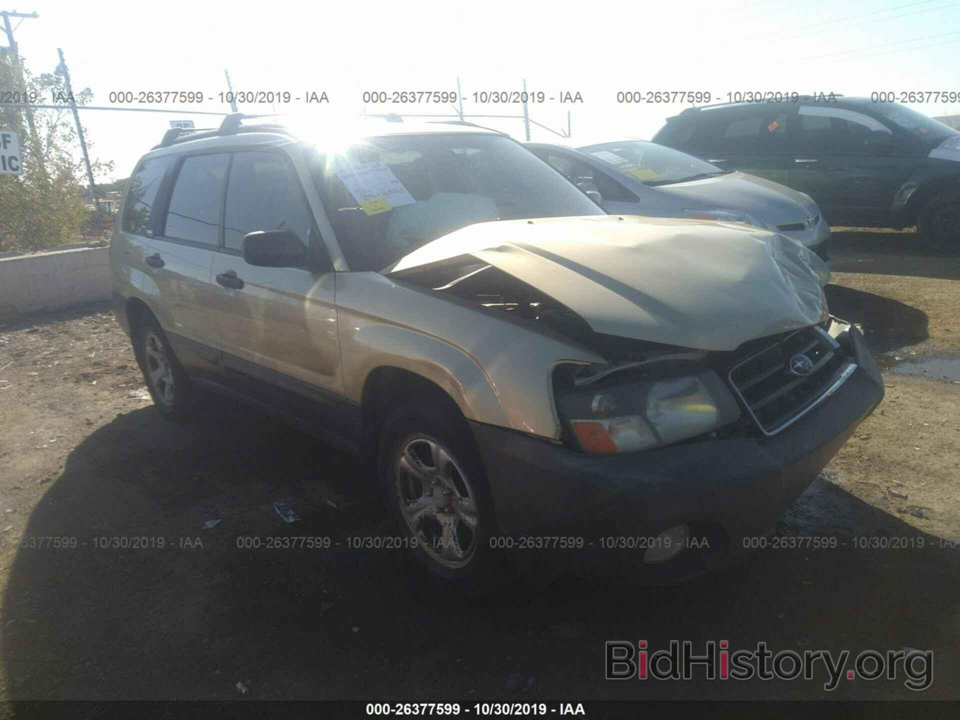 Photo JF1SG63653H739982 - SUBARU FORESTER 2003