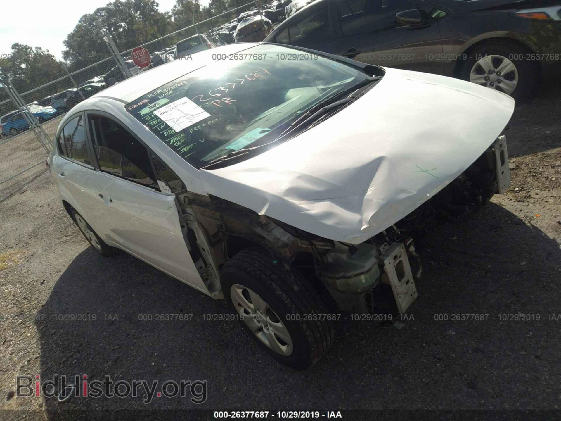 Photo 3KPFK4A76HE021221 - KIA FORTE 2017