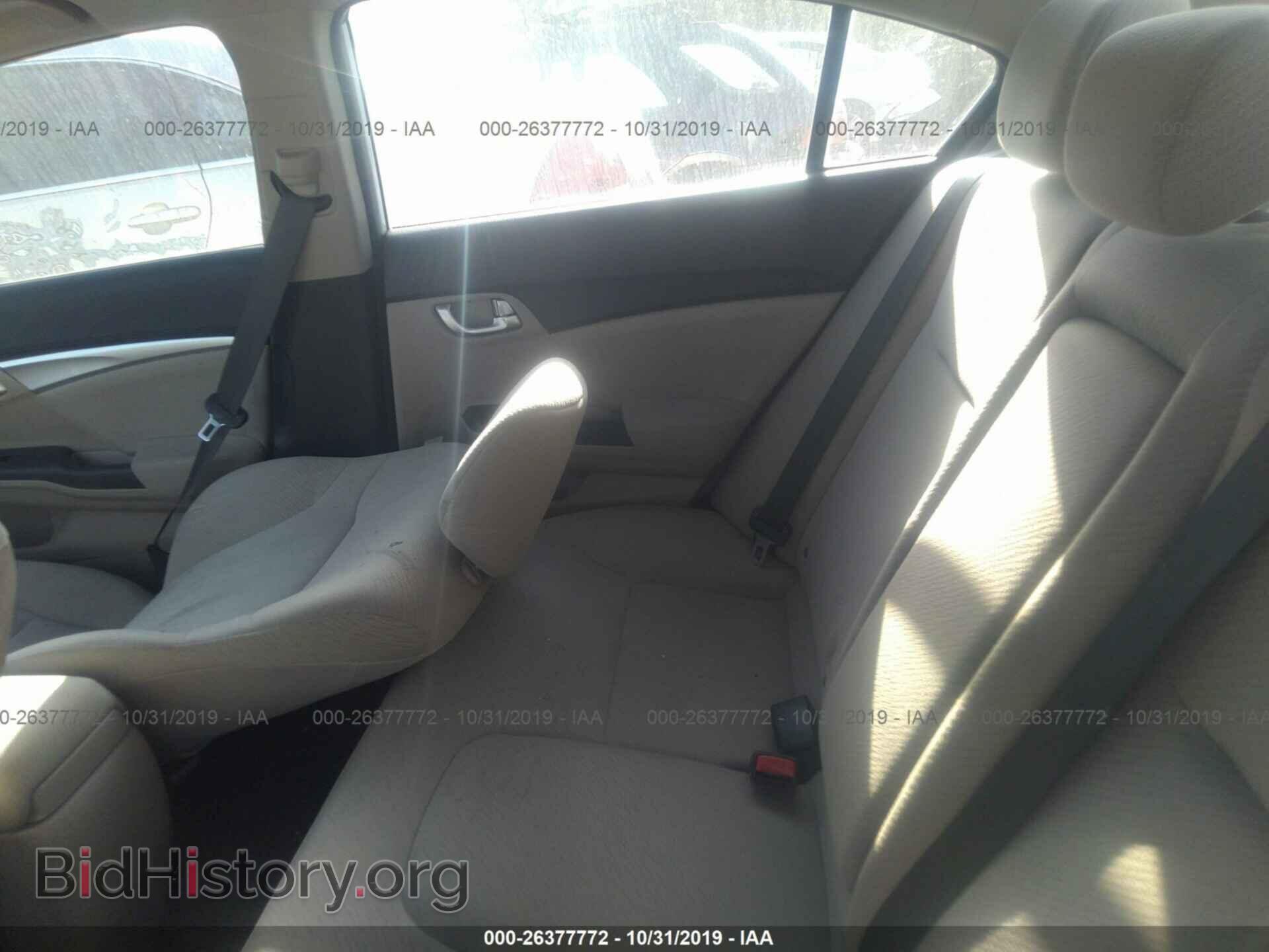 2013 HONDA CIVIC - VIN: 19XFB2F85DE226433 - Фото 8