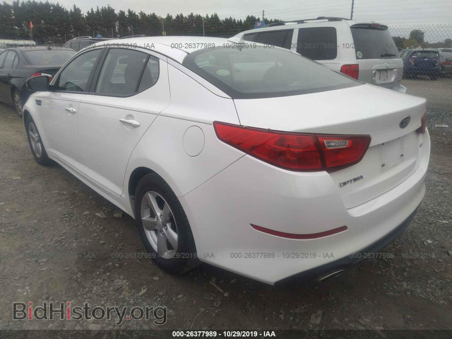 2015 KIA OPTIMA - VIN: KNAGM4A71F5593527 - Фото 3