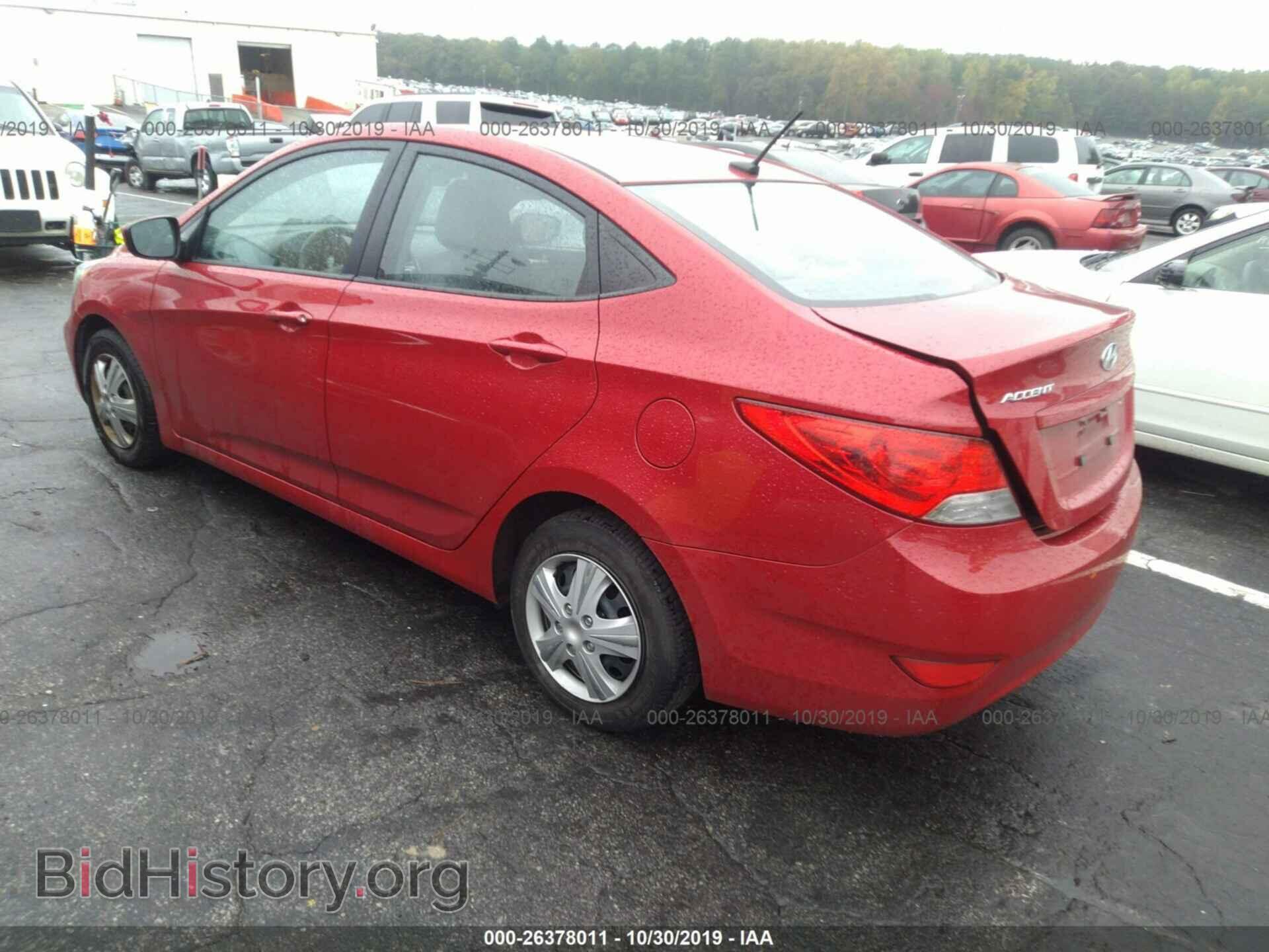 2013 HYUNDAI ACCENT - VIN: KMHCT4AE1DU339172 - Фото 3