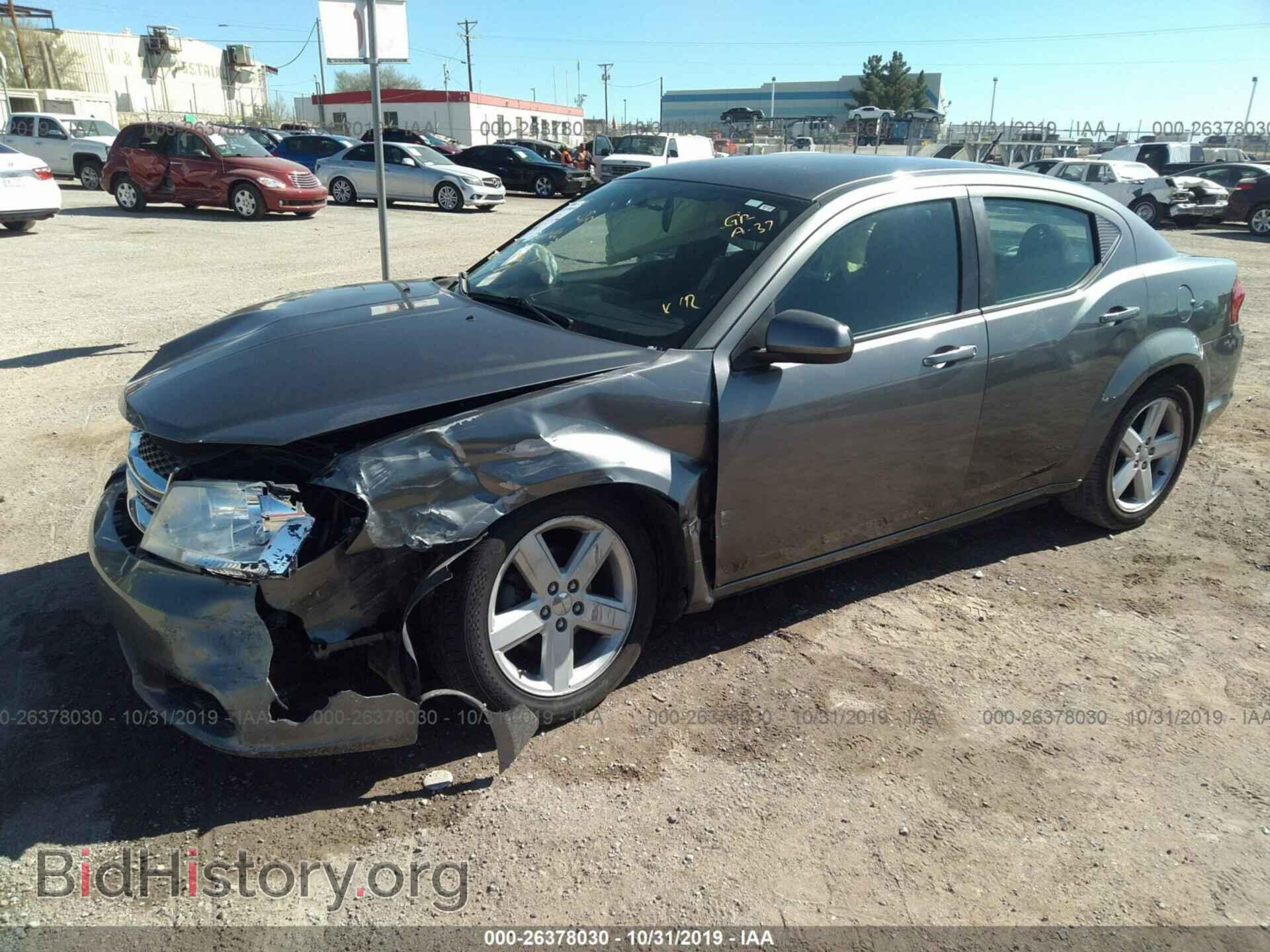 2013 DODGE AVENGER - VIN: 1C3CDZCB9DN680304 - Фото 2
