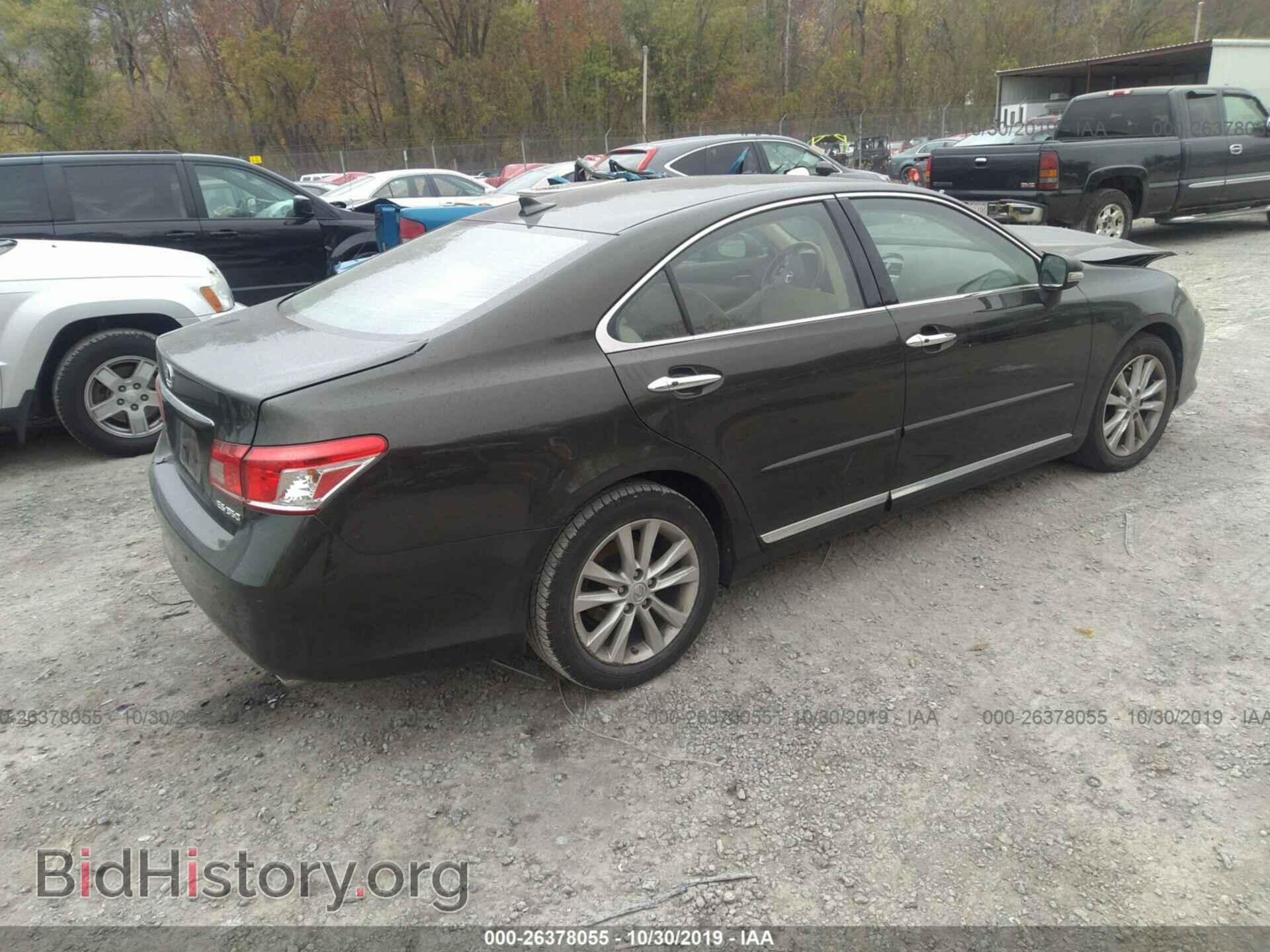 2011 LEXUS ES - VIN: JTHBK1EG9B2425754 - Фото 4