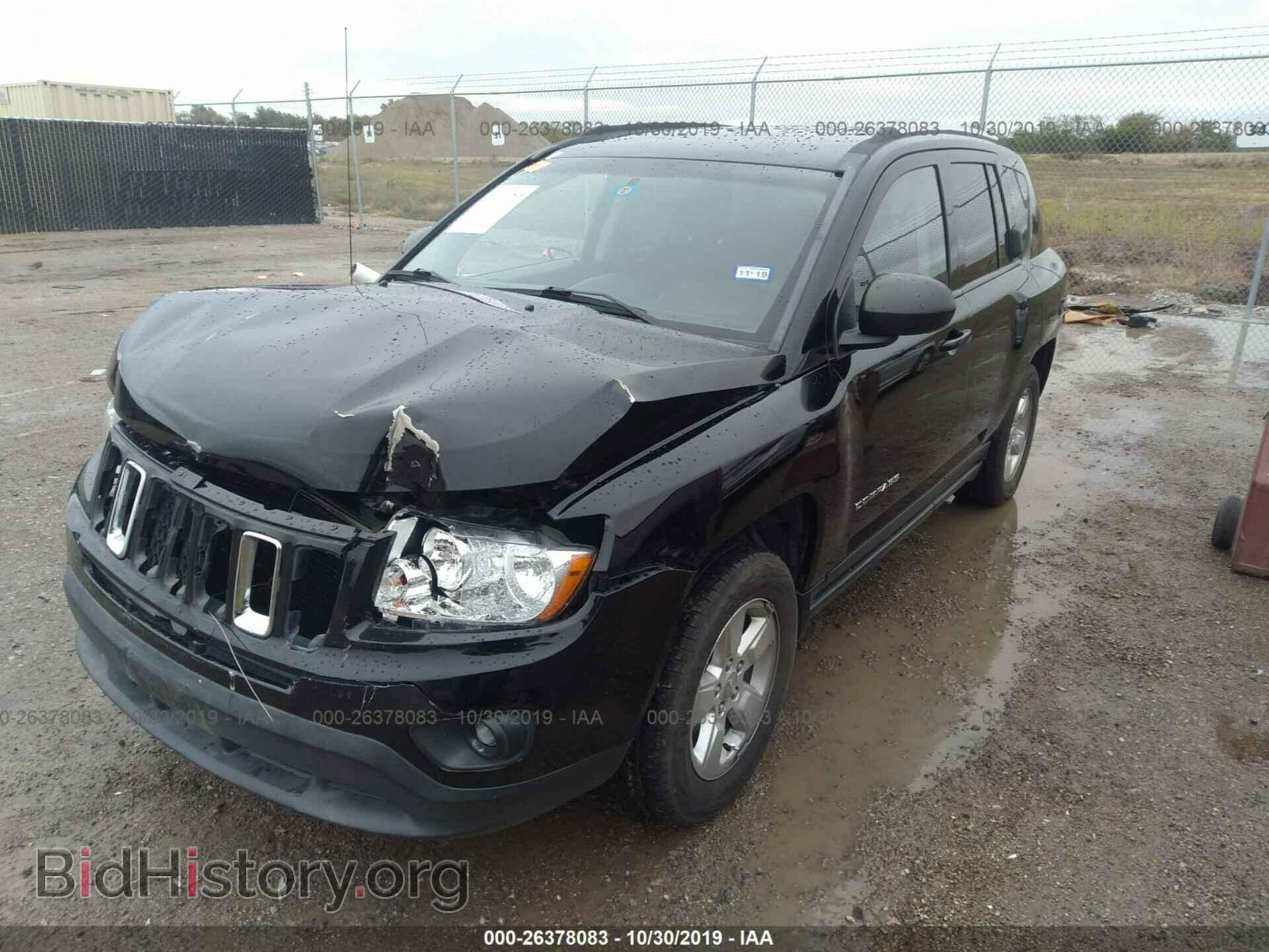 2012 JEEP COMPASS - VIN: 1C4NJCBA2CD573649 - Фото 2