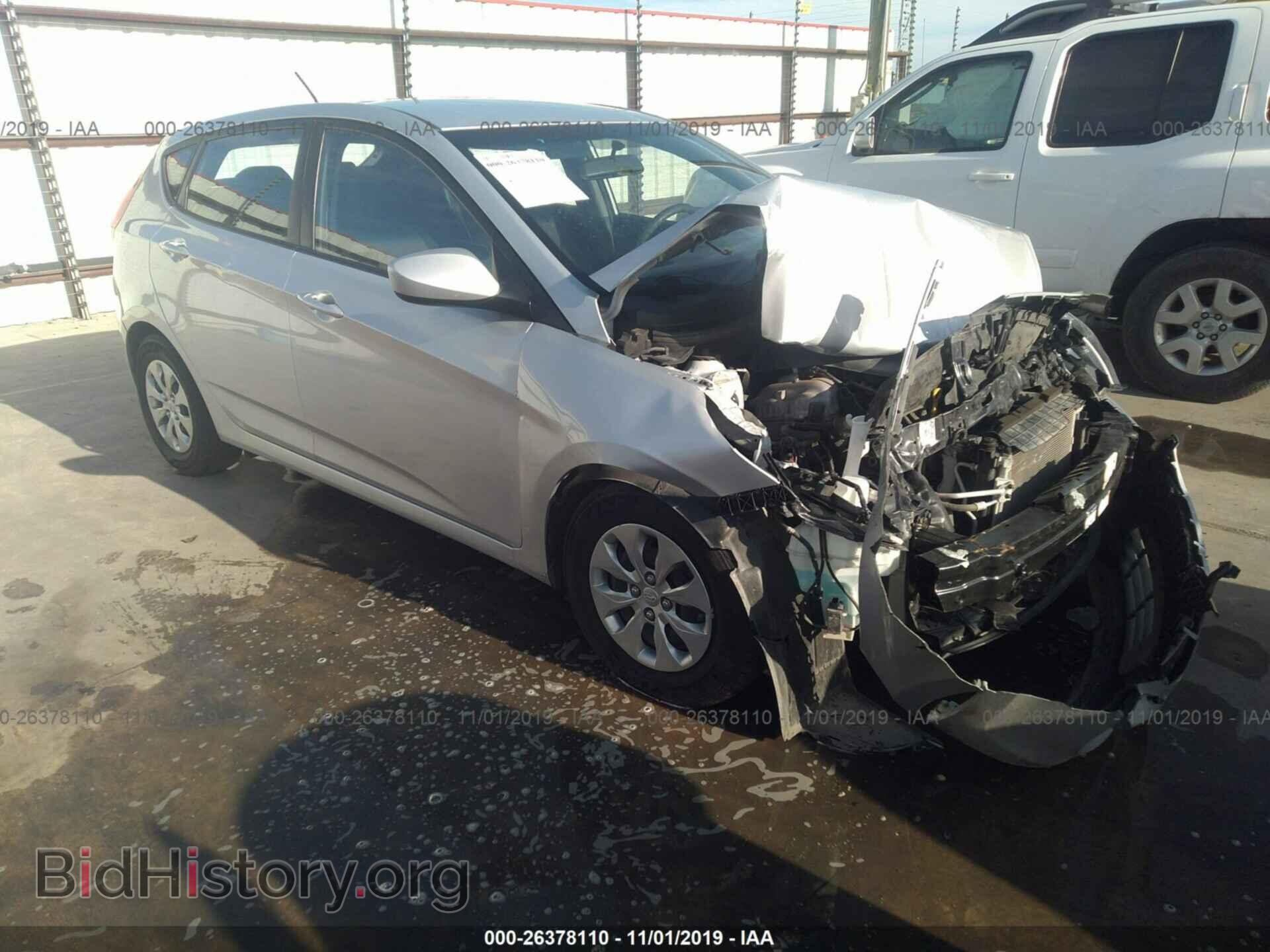 Фотография KMHCT5AE4GU289877 - HYUNDAI ACCENT 2016