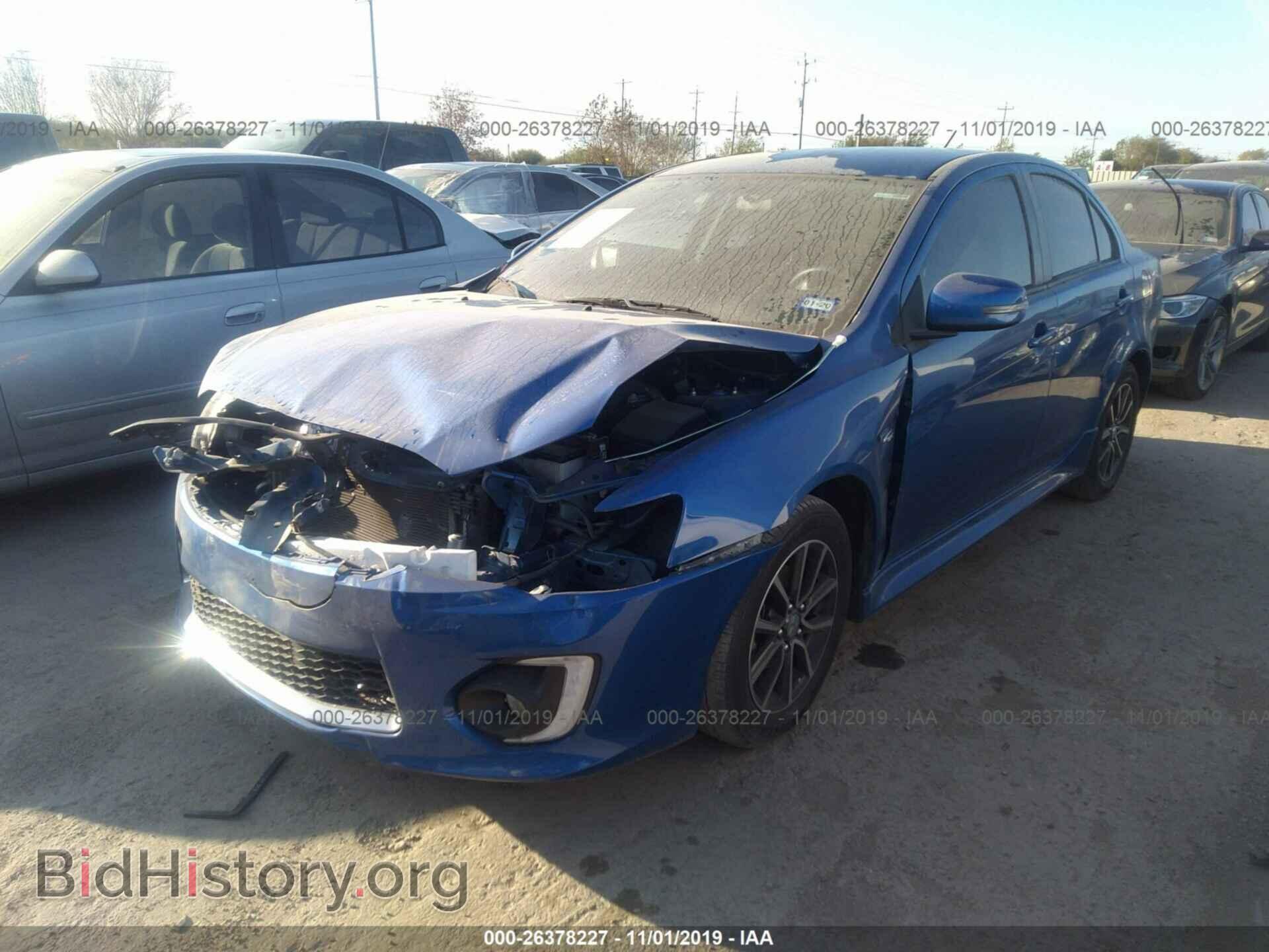 2017 MITSUBISHI LANCER - VIN: JA32U2FU8HU014797 - Фото 2