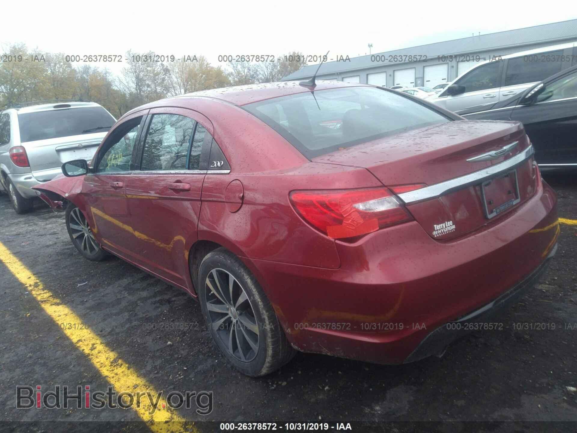 2011 CHRYSLER 200 - VIN: 1C3BC8FG8BN575394 - Фото 3