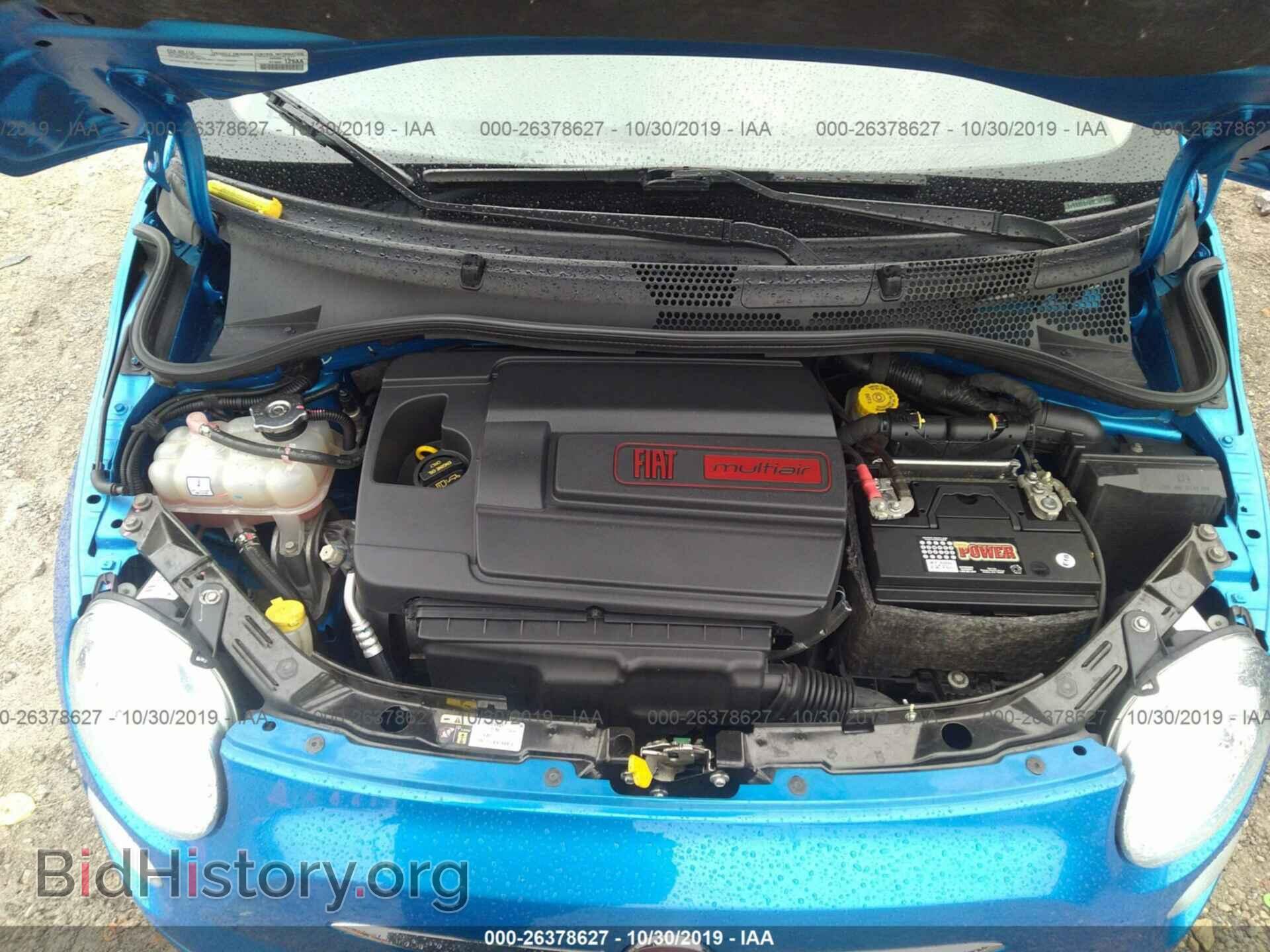 2015 FIAT 500 - VIN: 3C3CFFAR9FT612483 - Photo 10