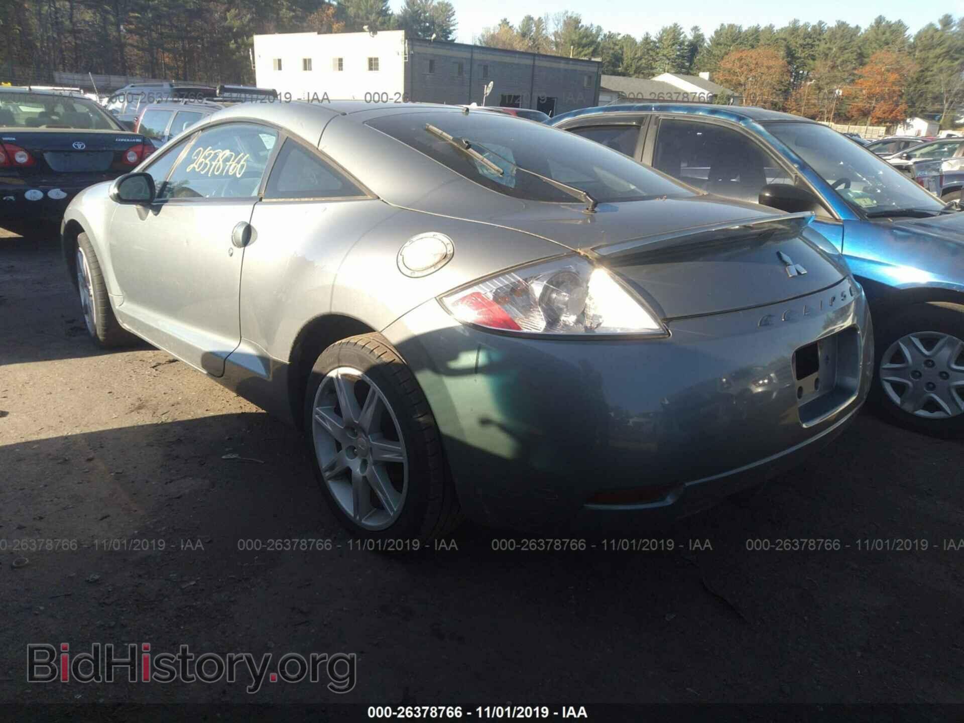 2007 MITSUBISHI ECLIPSE - VIN: 4A3AK64F27E054958 - Фото 3