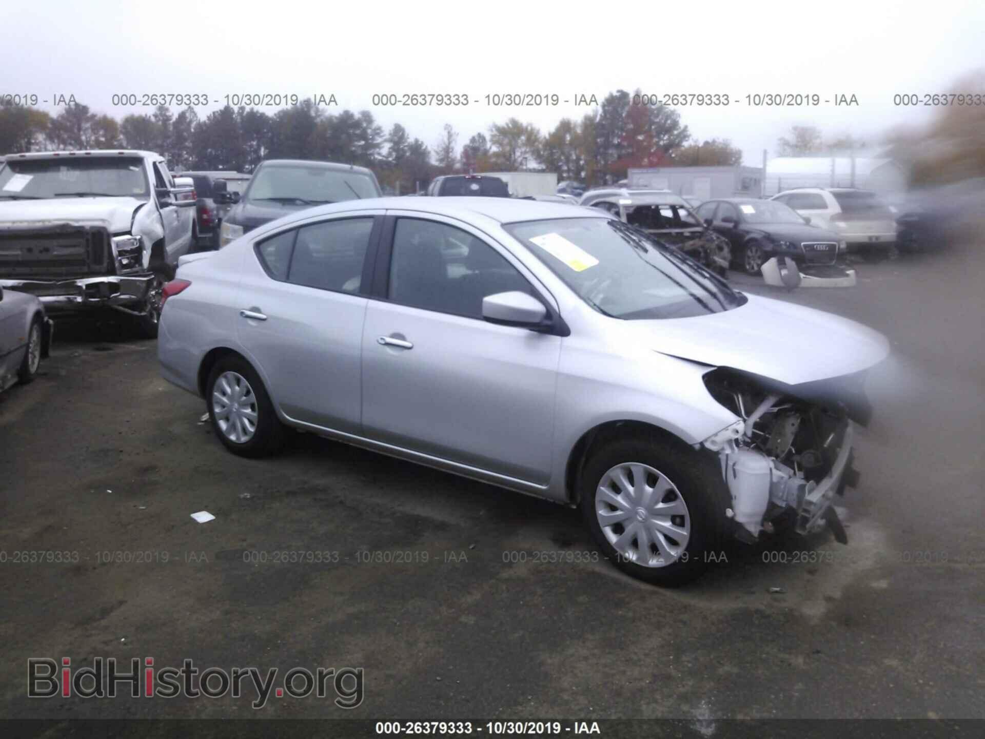 Фотография 3N1CN7AP3KL847882 - NISSAN VERSA 2019