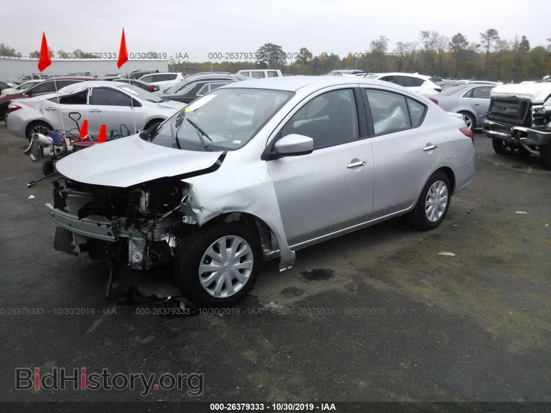 2019 NISSAN VERSA - VIN: 3N1CN7AP3KL847882 - Фото 2