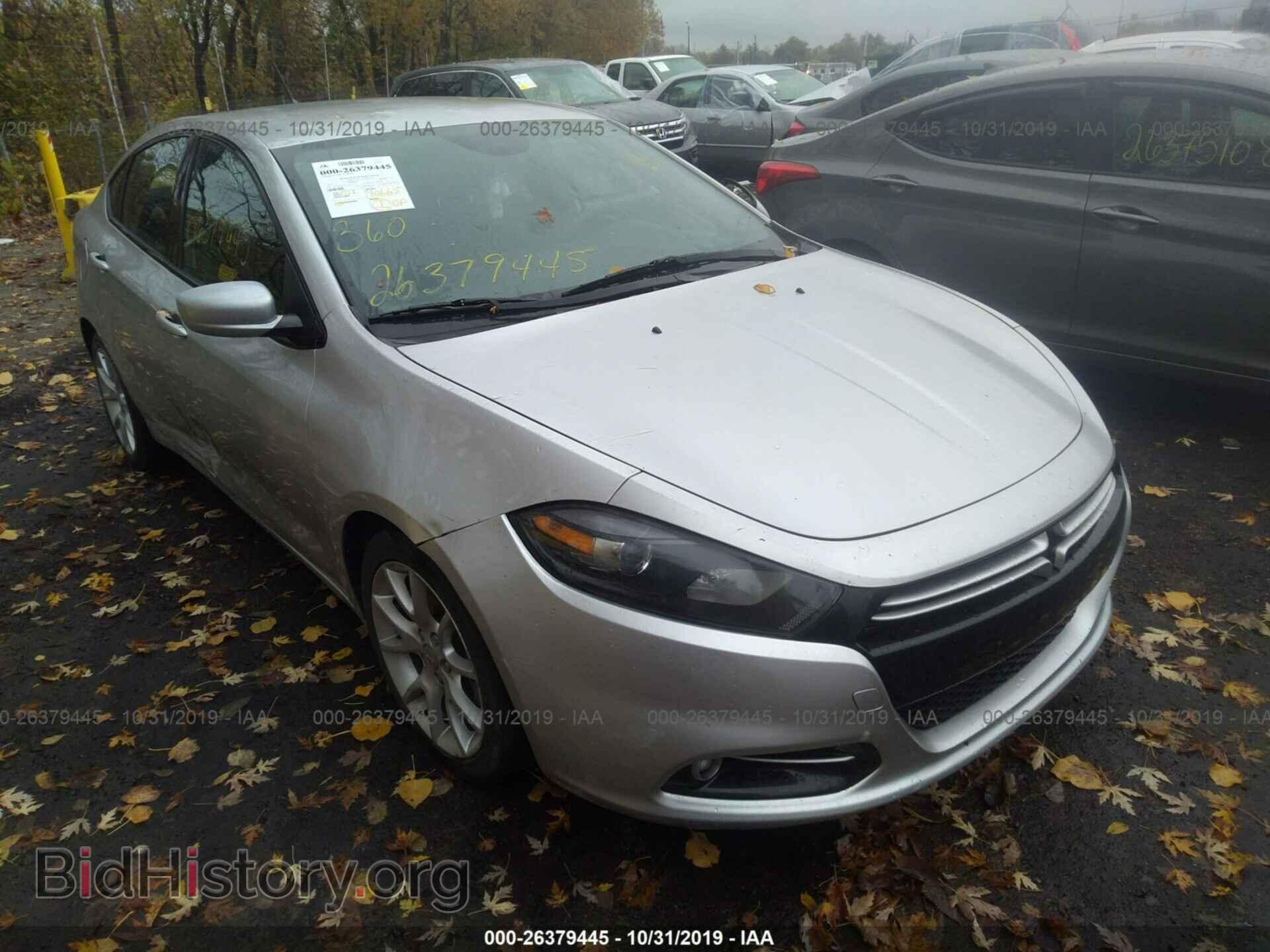 Фотография 1C3CDFBHXDD181733 - DODGE DART 2013