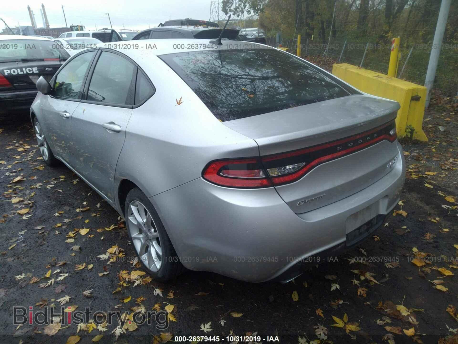 2013 DODGE DART - VIN: 1C3CDFBHXDD181733 - Фото 3