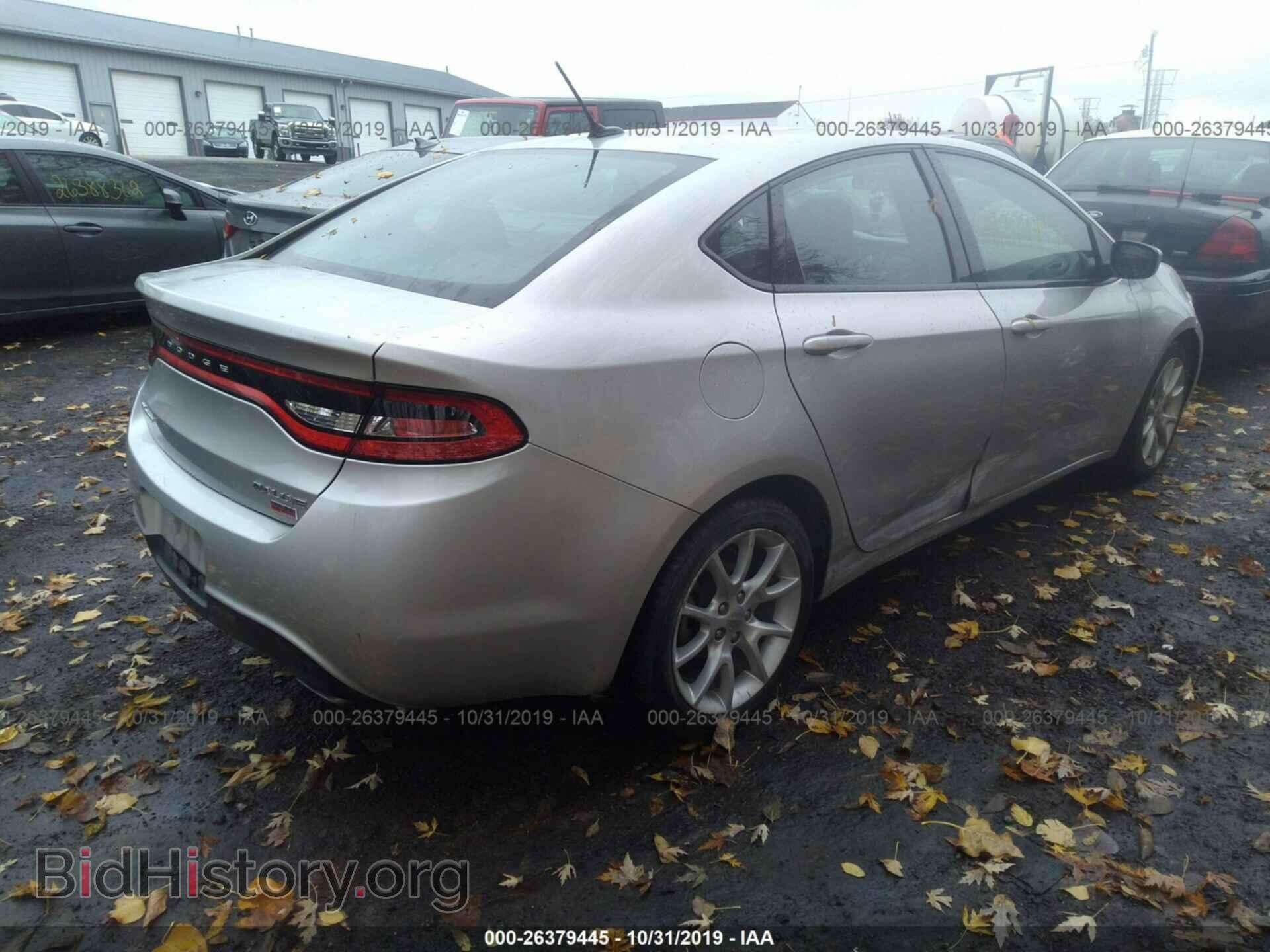 2013 DODGE DART - VIN: 1C3CDFBHXDD181733 - Фото 4
