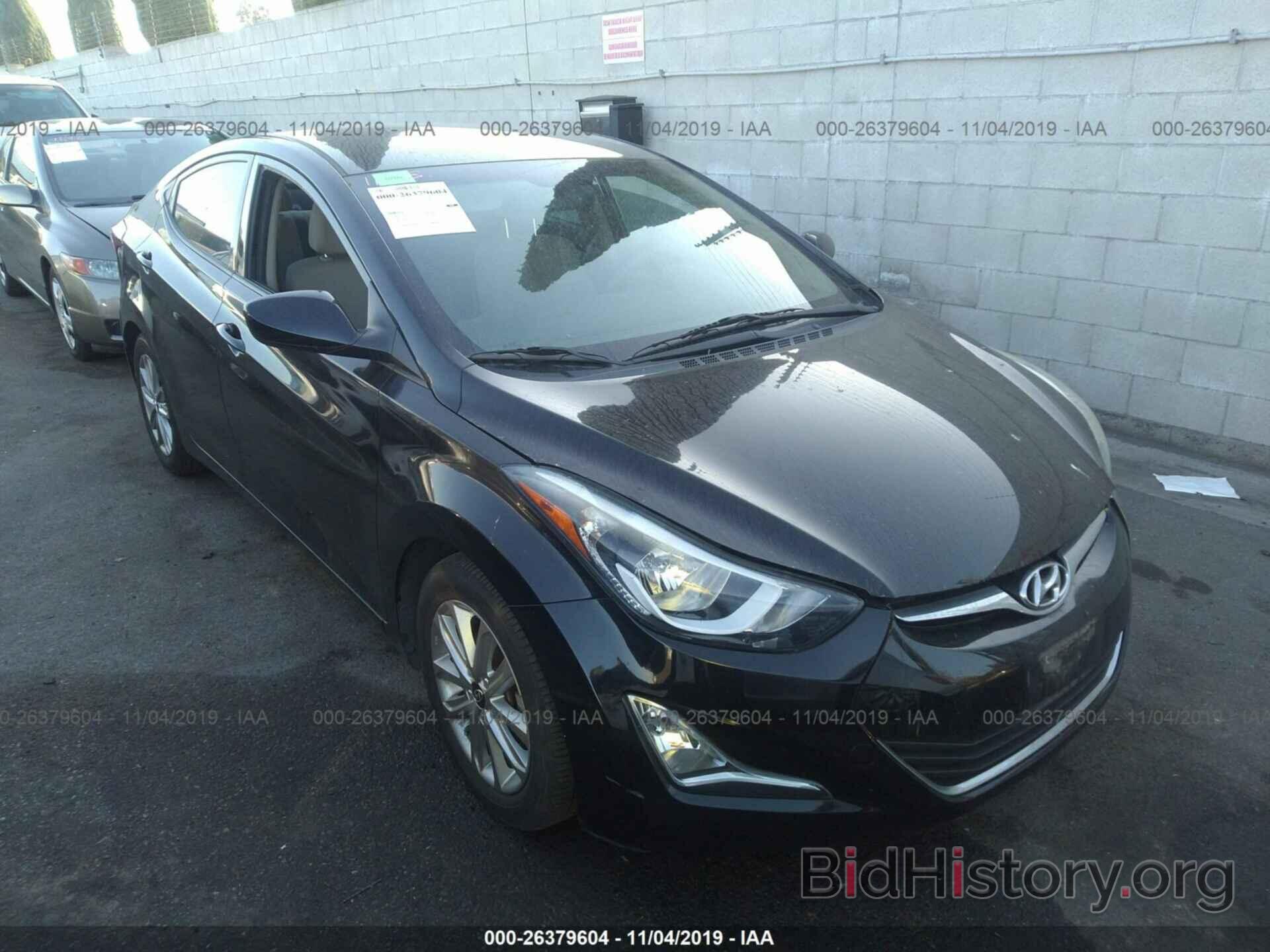 Photo KMHDH4AE6EU059769 - HYUNDAI ELANTRA 2014