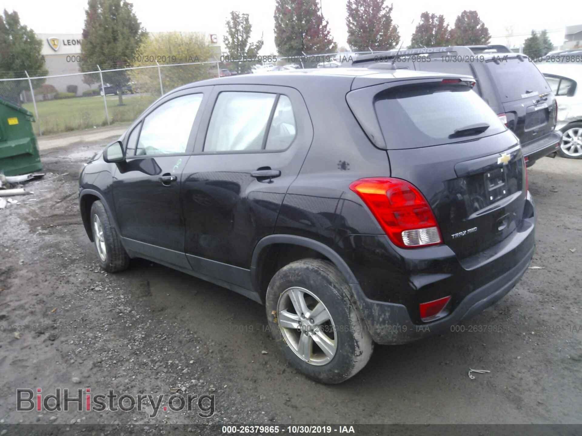 2017 CHEVROLET TRAX - VIN: 3GNCJNSB8HL192599 - Фото 3