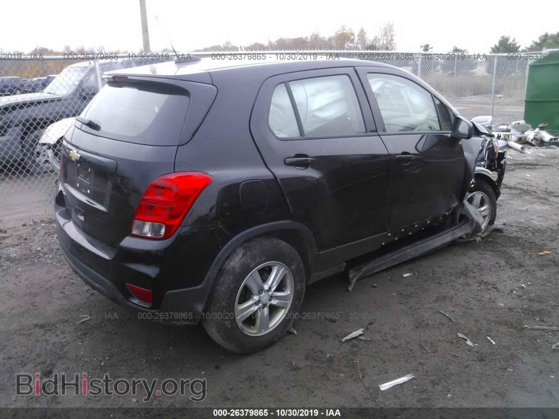 2017 CHEVROLET TRAX - VIN: 3GNCJNSB8HL192599 - Фото 4