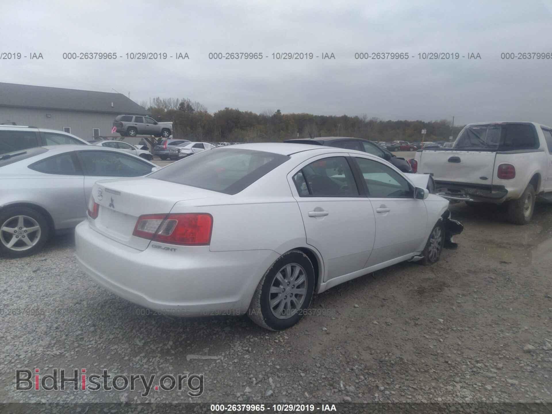 2012 MITSUBISHI GALANT - VIN: 4A32B2FF6CE016220 - Фото 4