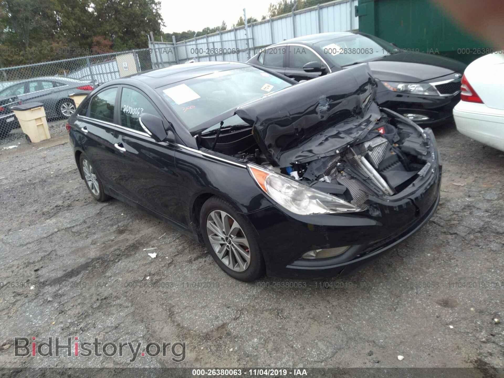 Photo 5NPEC4AB3EH889973 - HYUNDAI SONATA 2014