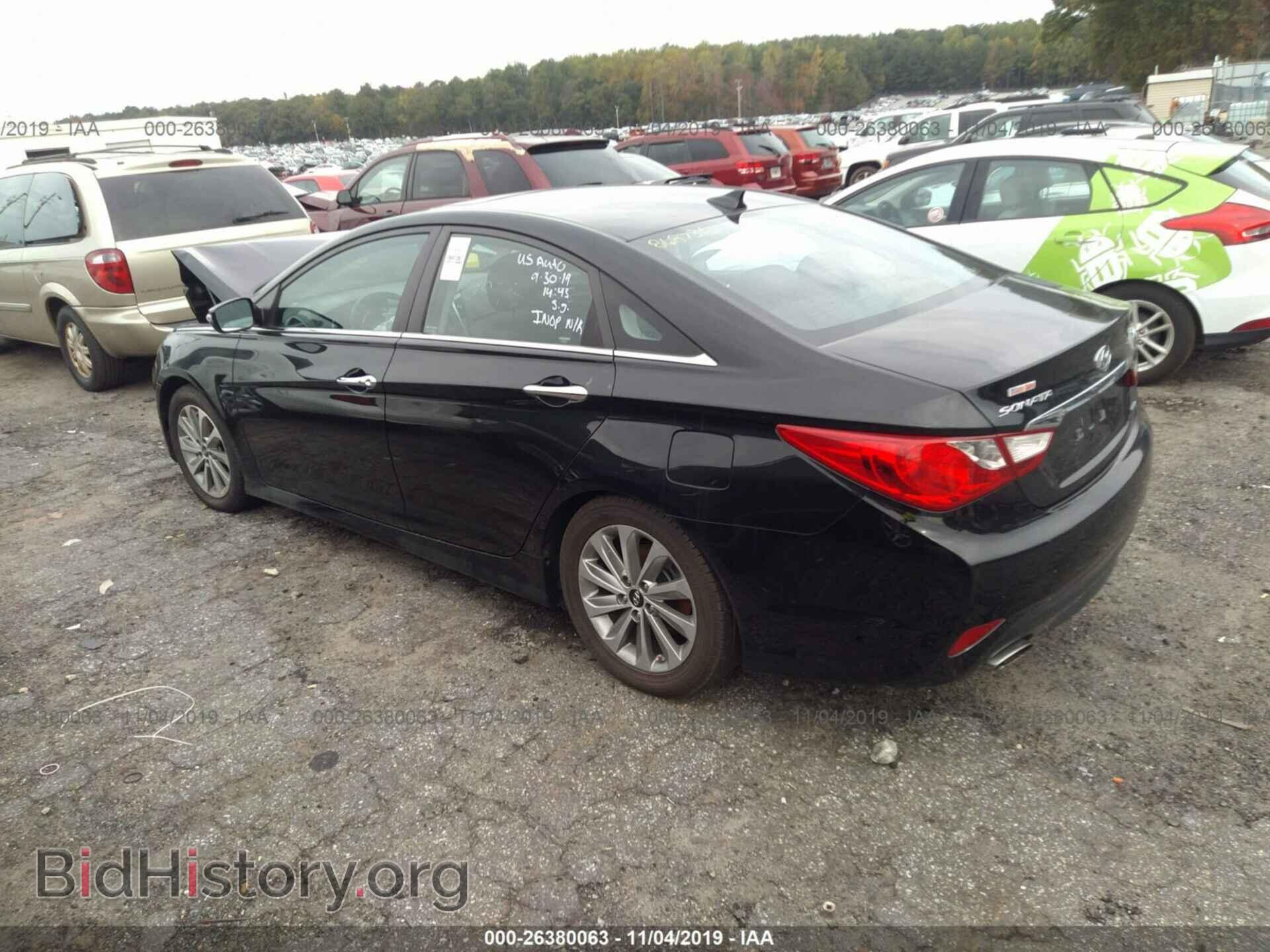 2014 HYUNDAI SONATA - VIN: 5NPEC4AB3EH889973 - Photo 3