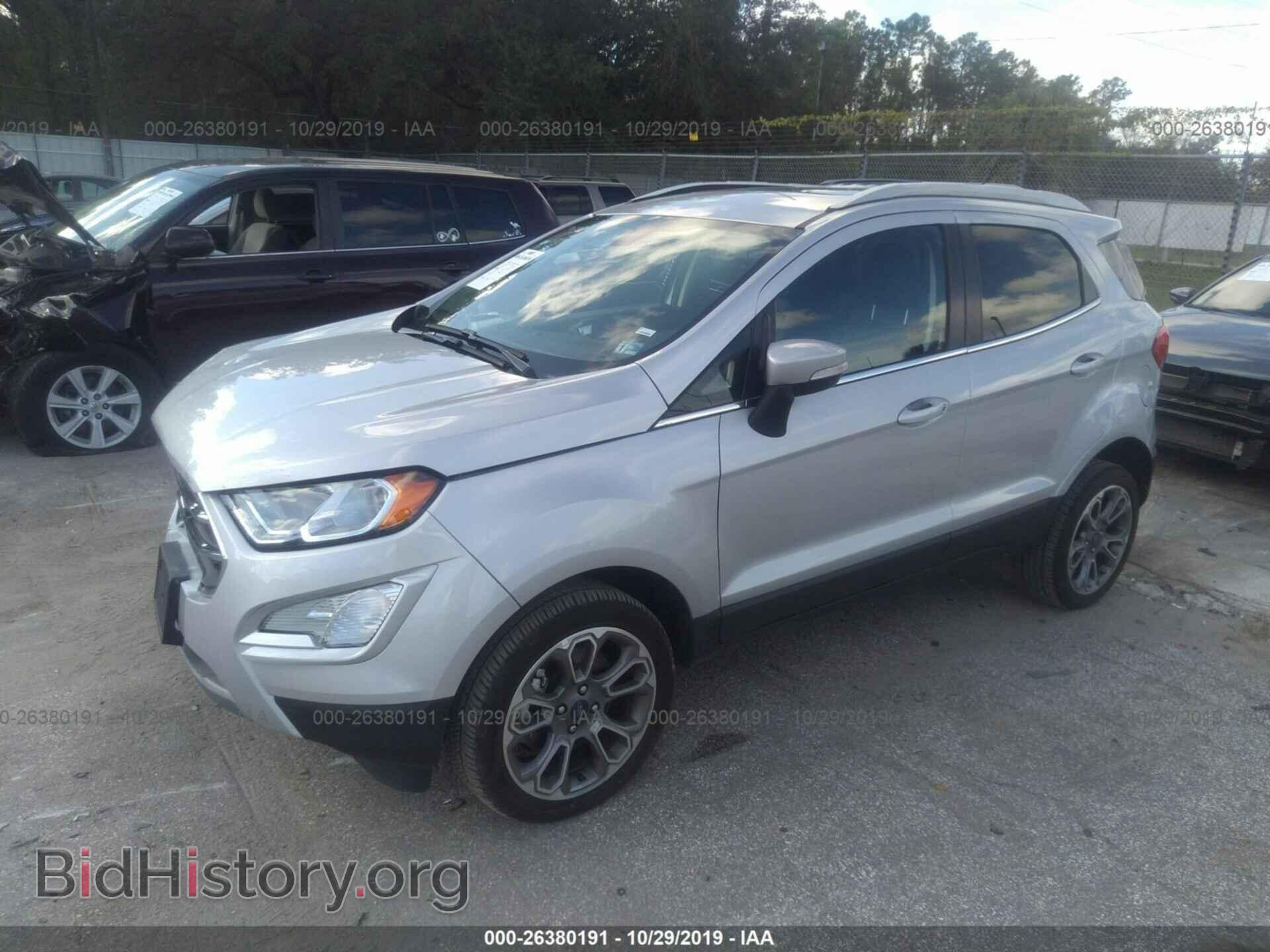 2019 FORD ECOSPORT - VIN: MAJ6S3KLXKC251497 - Фото 2