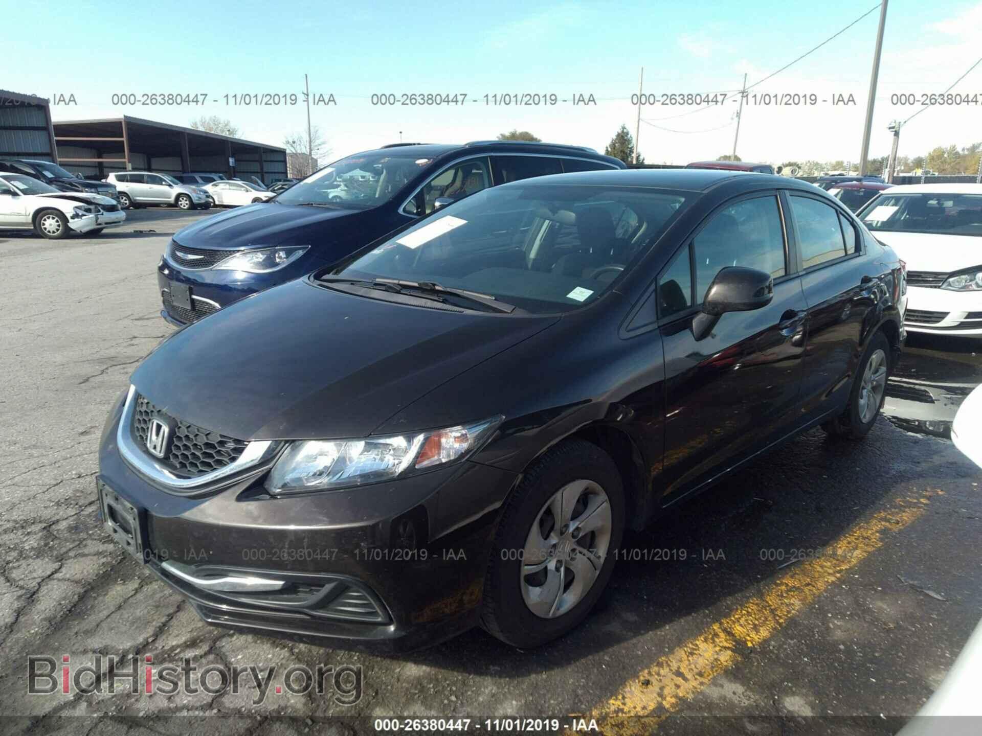 2013 HONDA CIVIC - VIN: 19XFB2F57DE063306 - Фото 2