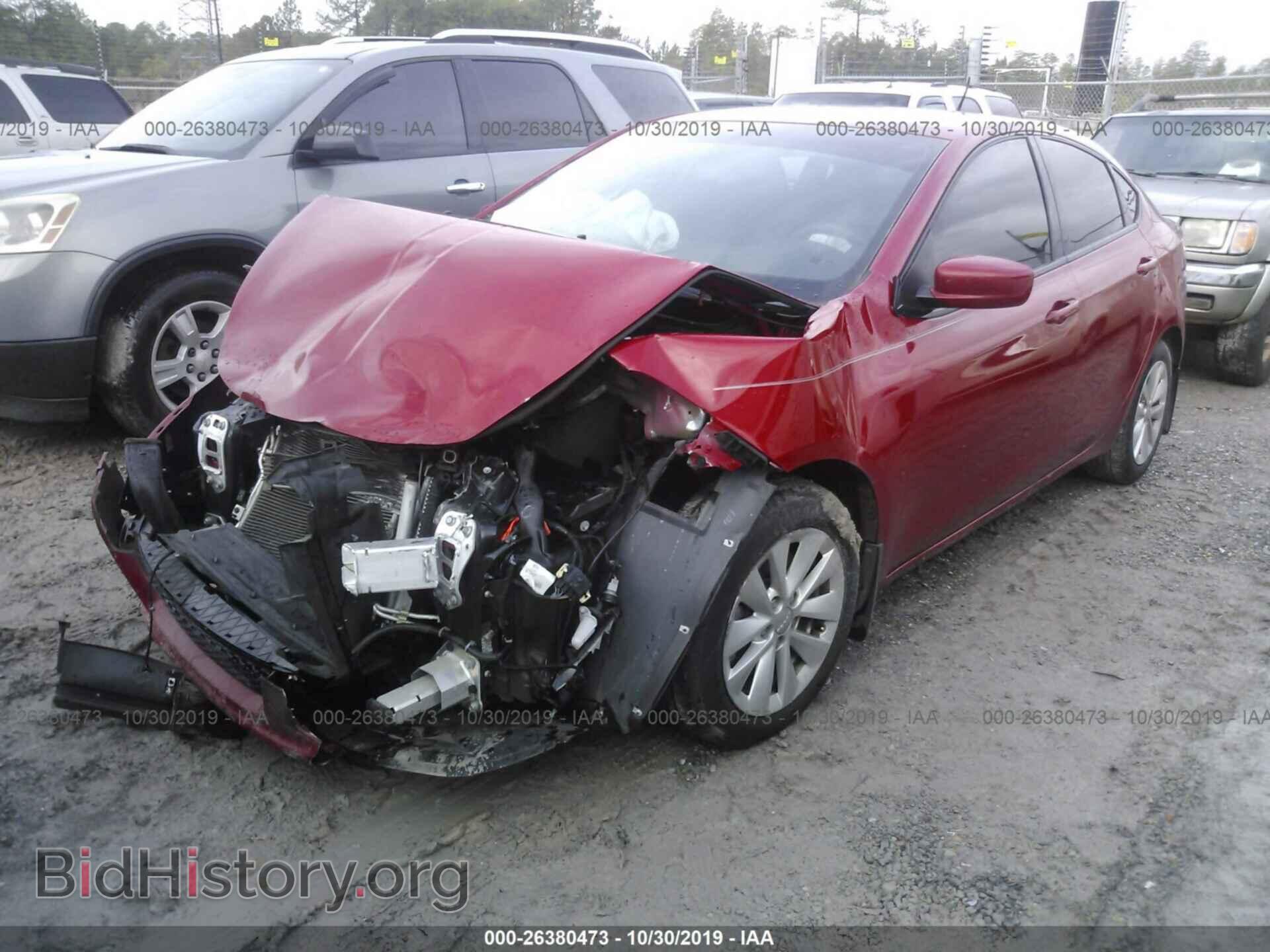 2014 DODGE DART - VIN: 1C3CDFBB9ED822383 - Фото 2