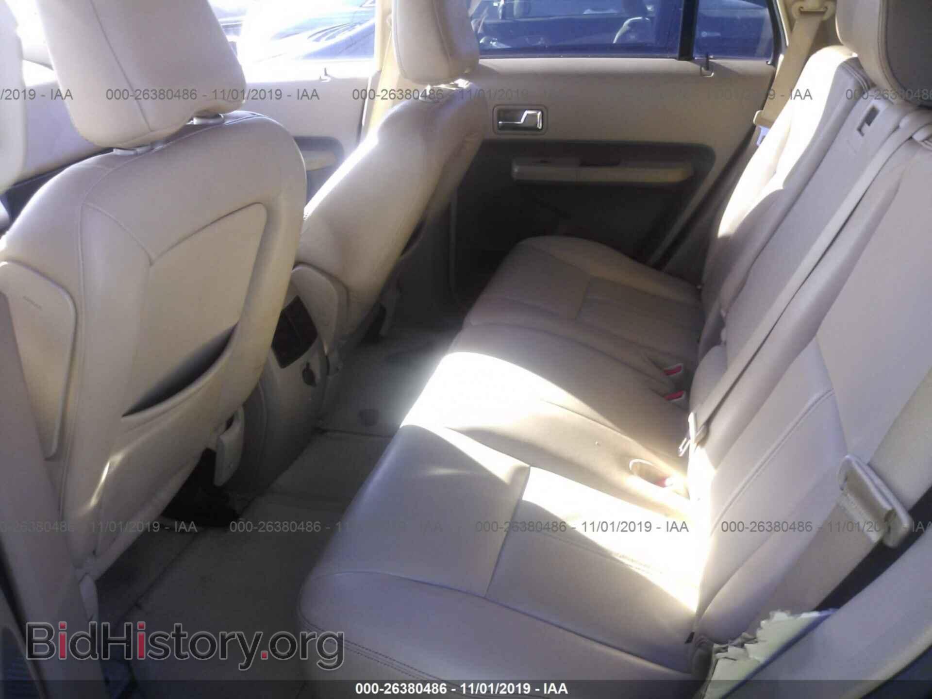 2007 FORD EDGE - VIN: 2FMDK48C27BB28049 - Фото 8